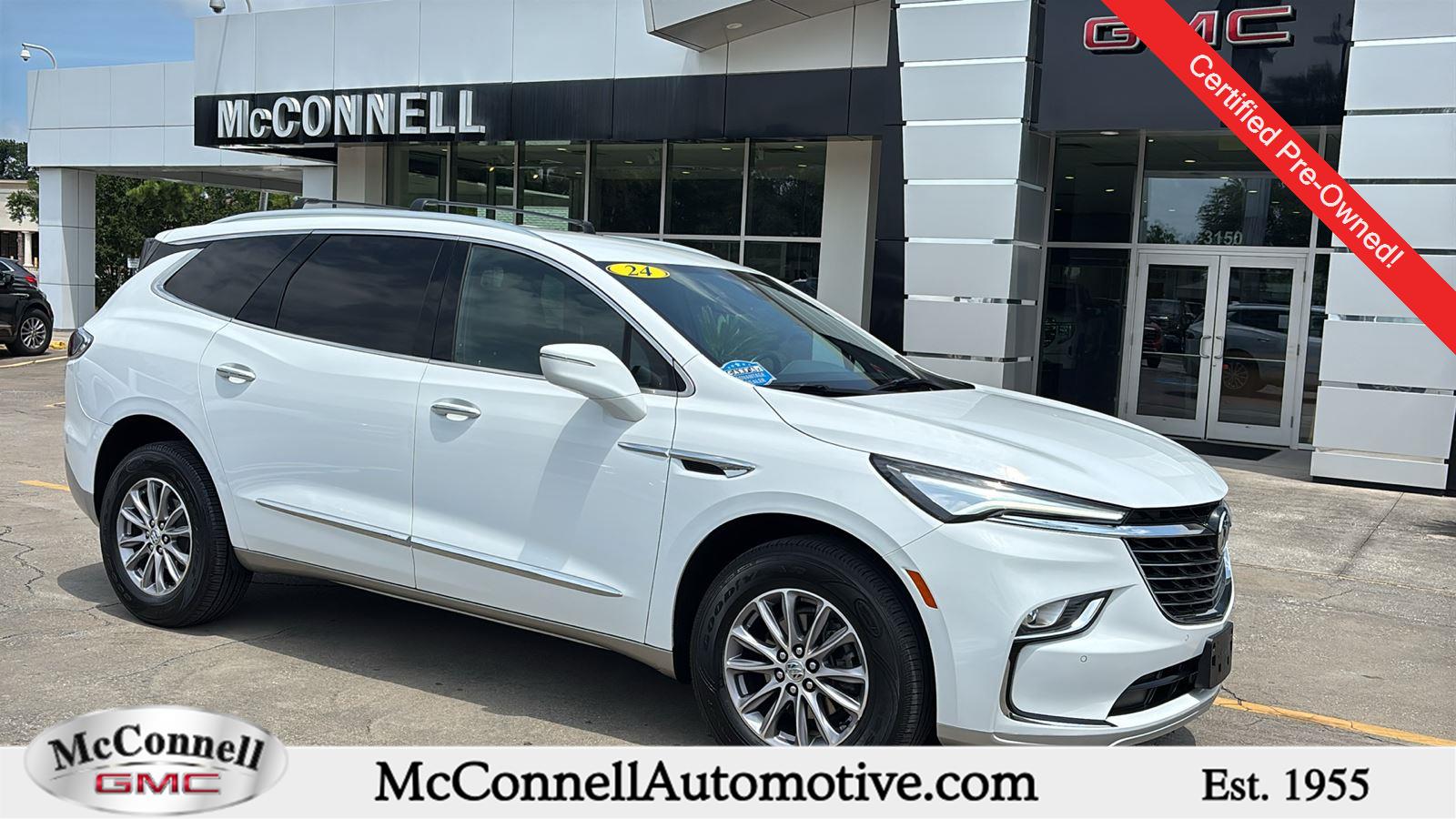 Summit White 2024 Buick Enclave Essence AWD SUV / Crossover Four-Wheel Drive 9-Speed Automatic