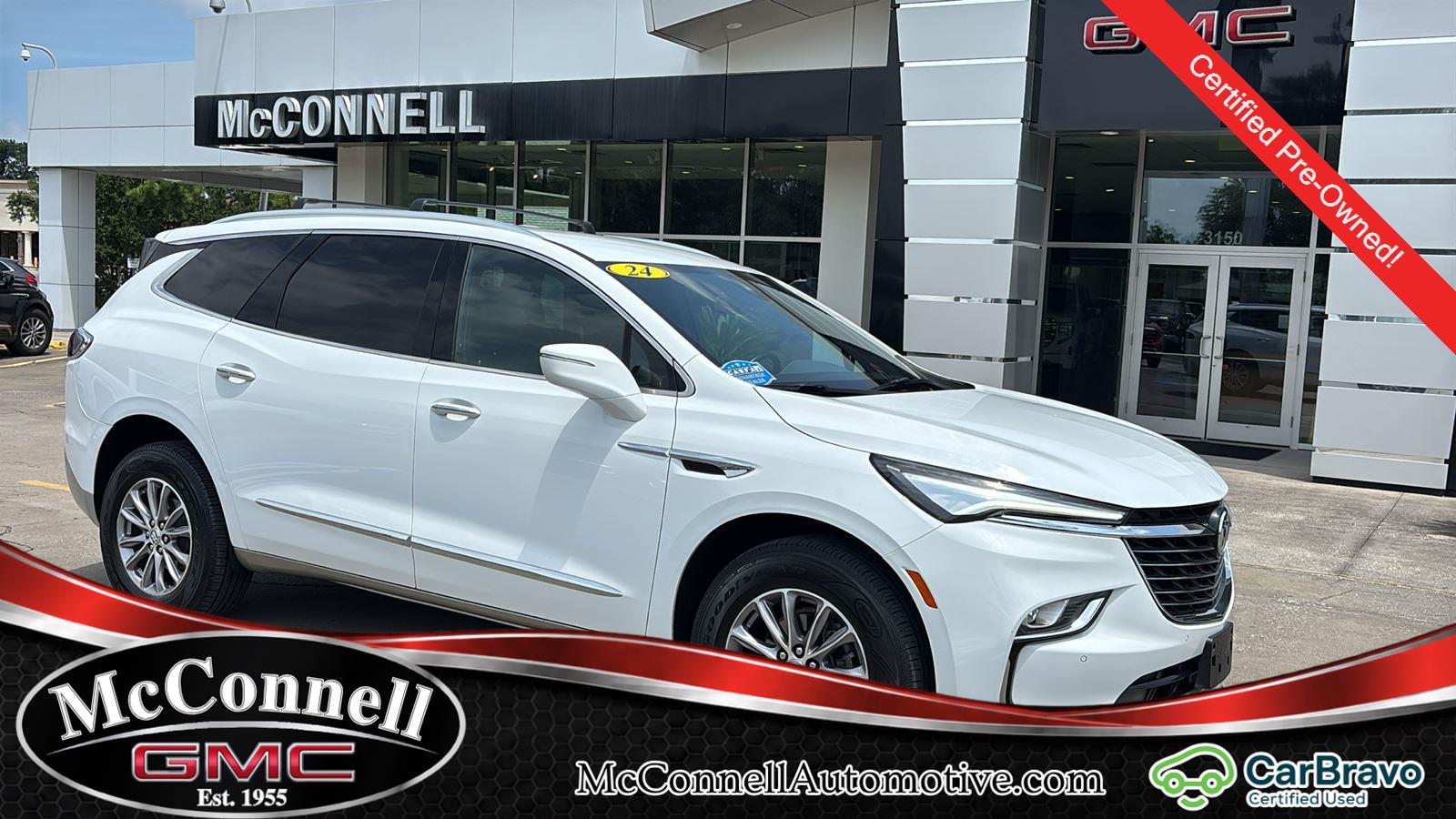 Summit White 2024 Buick Enclave SUV / Crossover Four-Wheel Drive 9-Speed Automatic