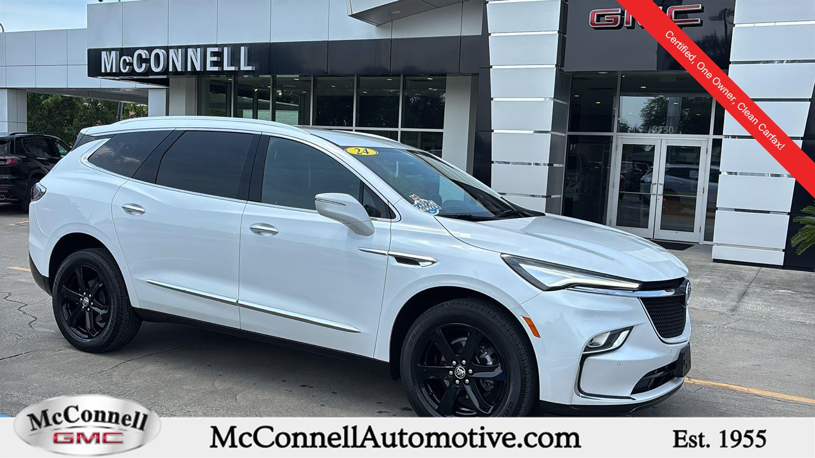 White Frost Tricoat 2024 Buick Enclave Essence AWD SUV / Crossover Four-Wheel Drive 9-Speed Automatic