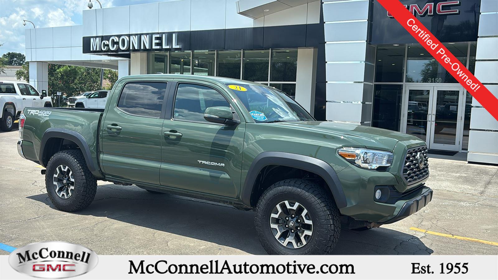  2021 Toyota Tacoma TRD Off Road Double Cab 4WD   