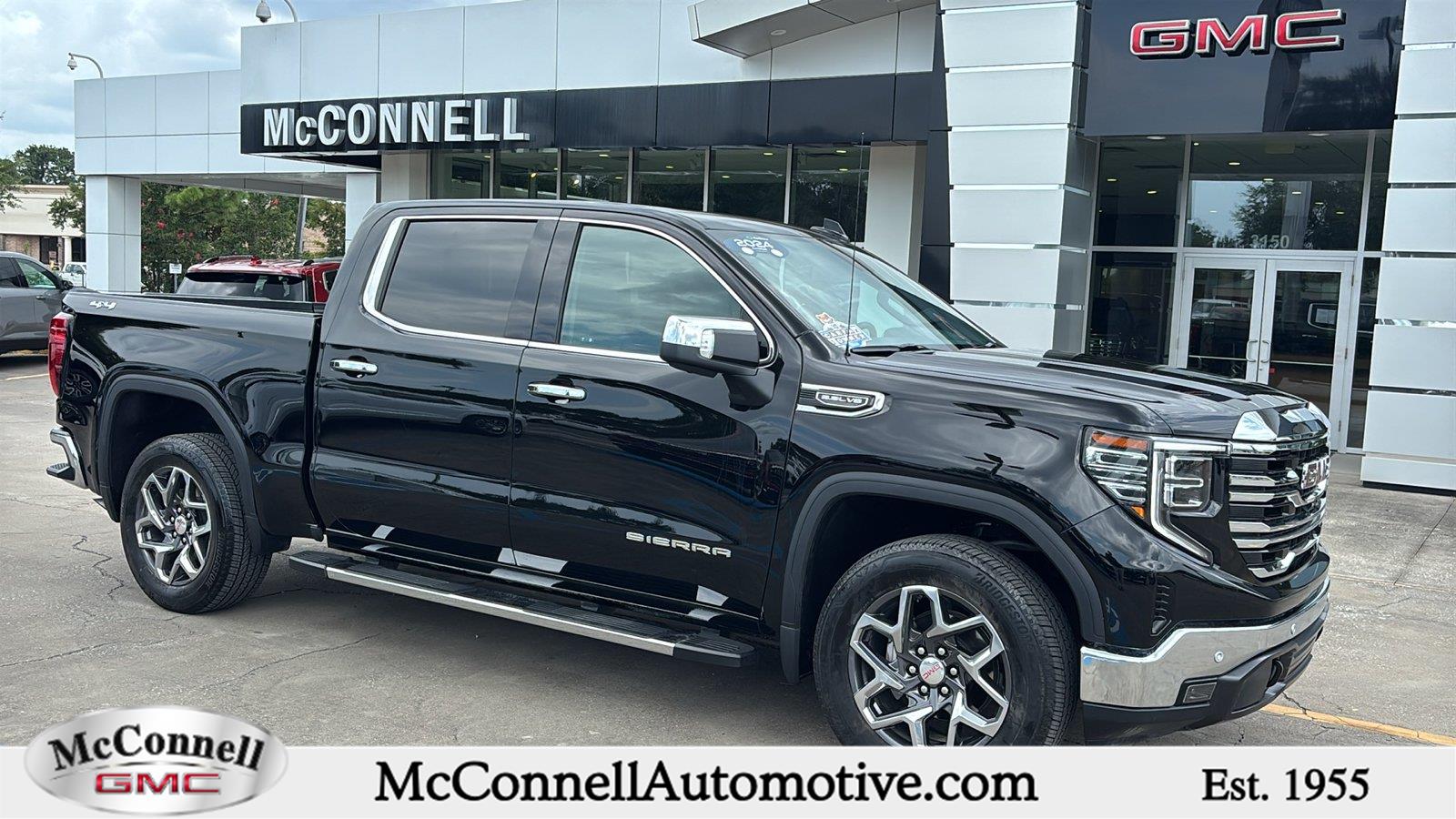 Onyx Black 2024 GMC Sierra 1500 Pickup Truck Four-Wheel Drive Automatic