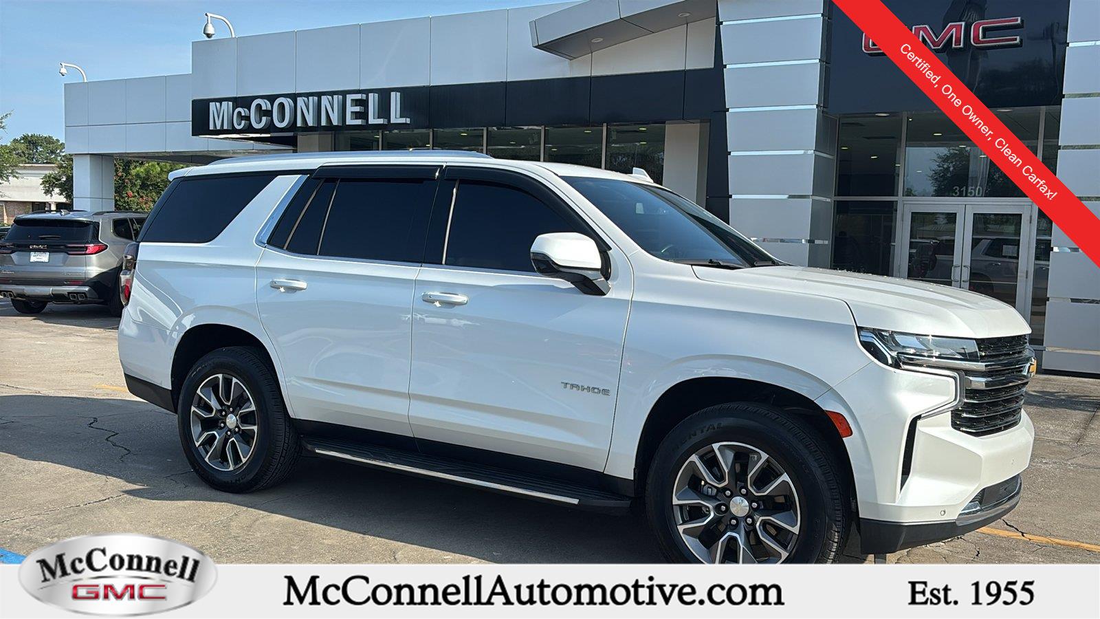 White (Iridescent Pearl Tricoat) 2021 Chevrolet Tahoe SUV / Crossover 4X2 Automatic