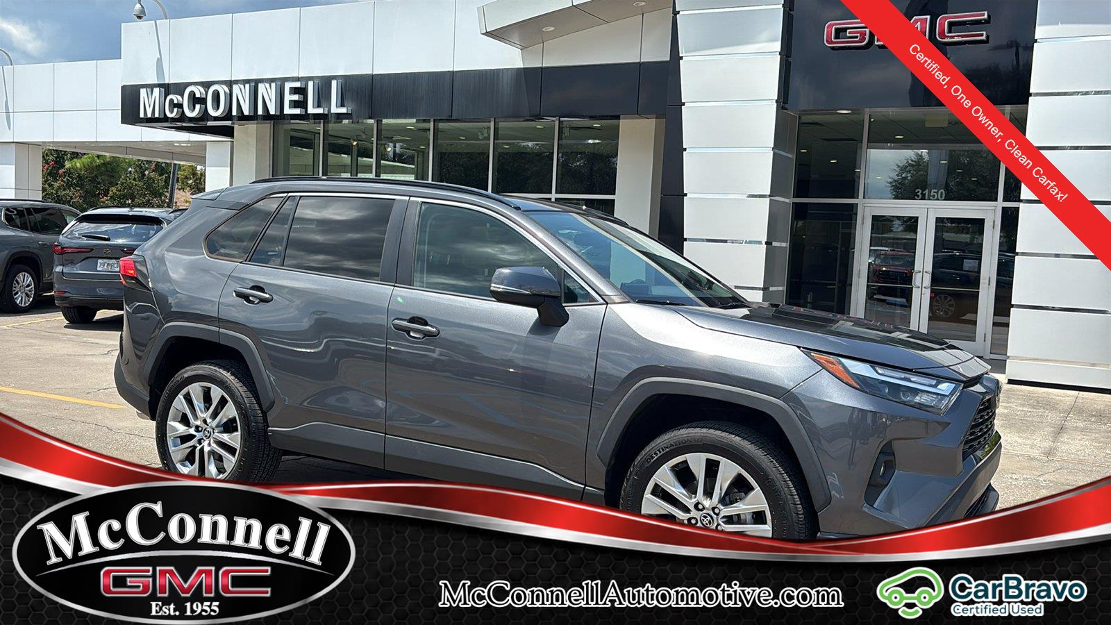Magnetic Gray Metallic 2022 Toyota RAV4 SUV / Crossover Front-Wheel Drive Automatic