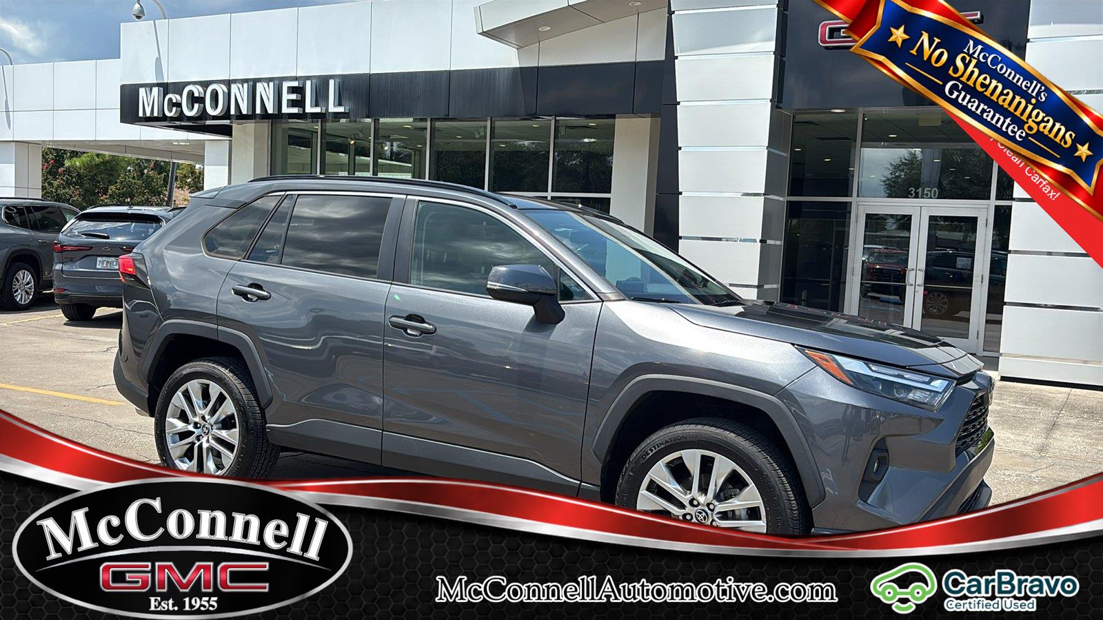 Magnetic Gray Metallic 2022 Toyota RAV4 SUV / Crossover Front-Wheel Drive Automatic