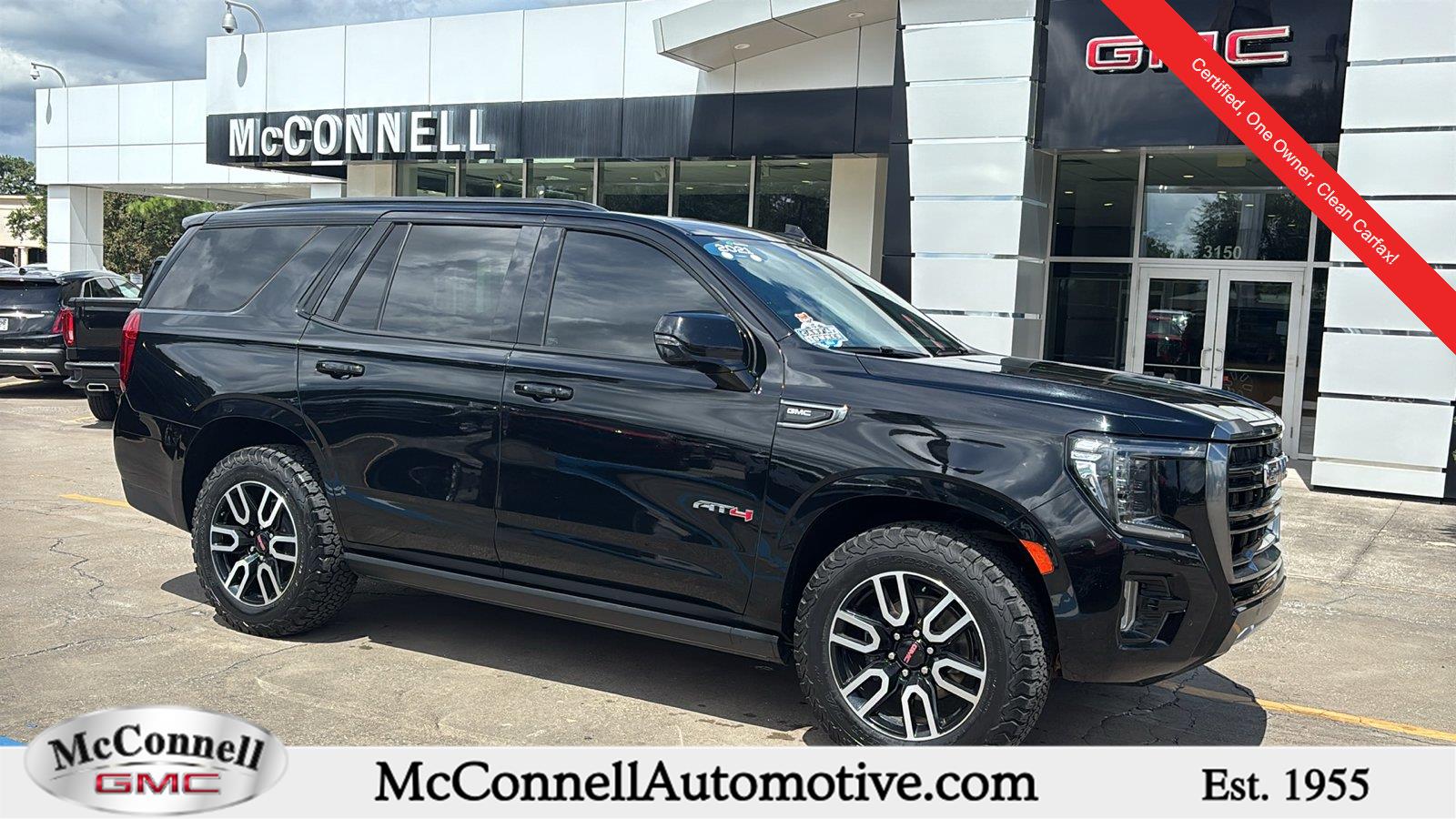 Onyx Black 2021 GMC Yukon SUV / Crossover Four-Wheel Drive Automatic