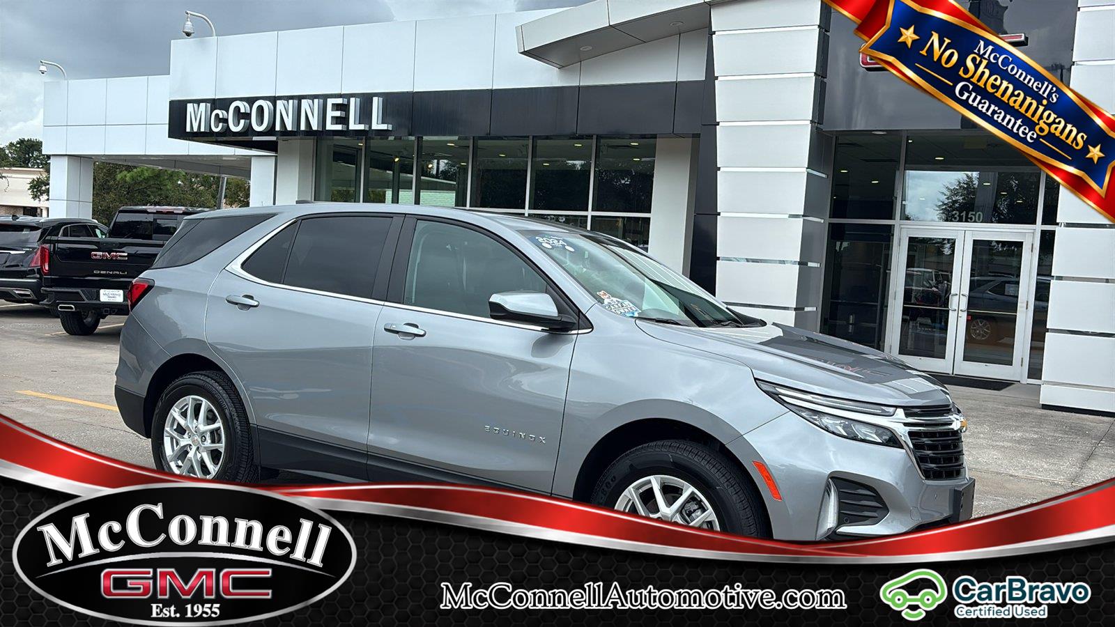 Sterling Gray Metallic 2024 Chevrolet Equinox SUV / Crossover Four-Wheel Drive 6-Speed Automatic Overdrive