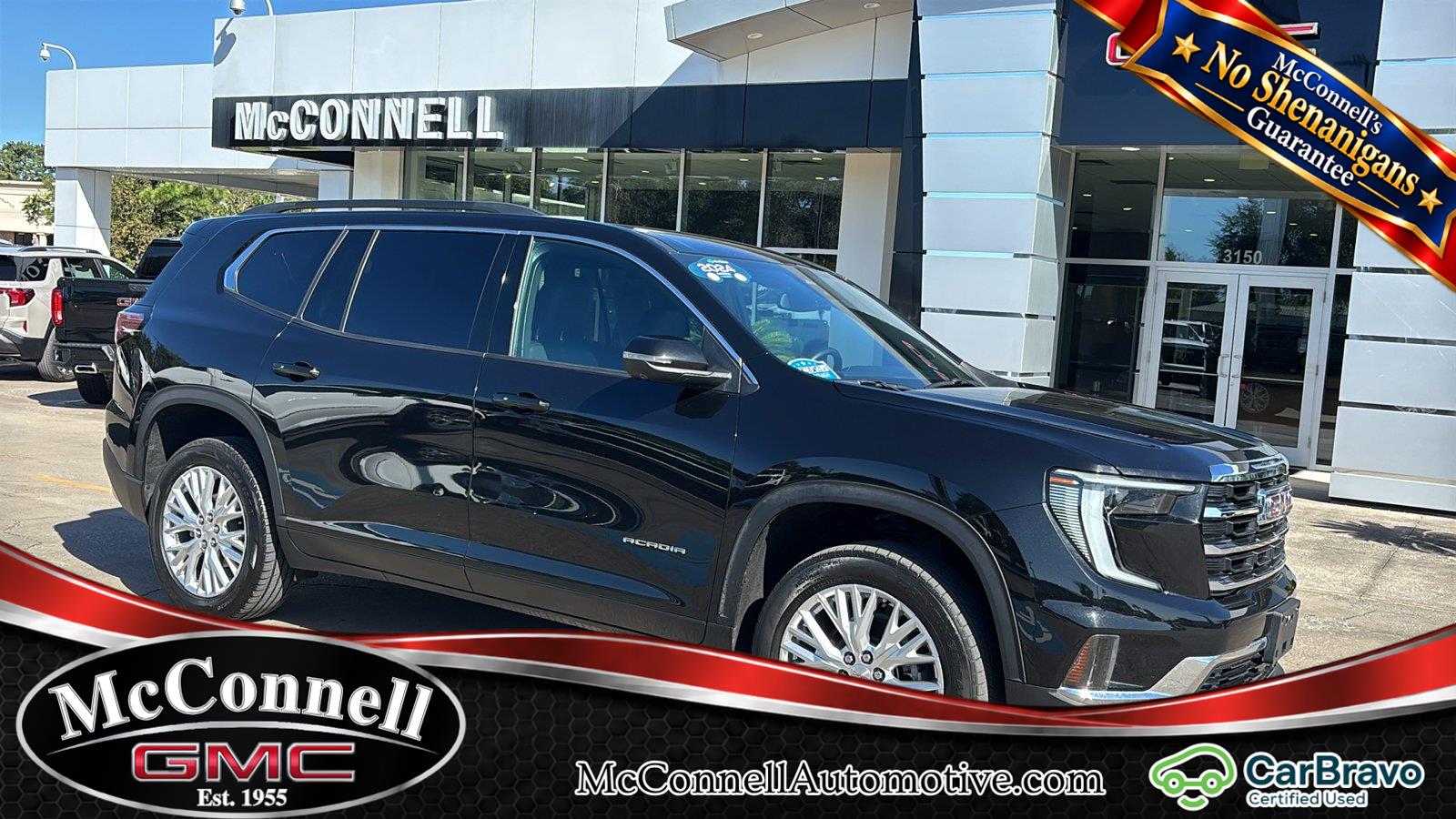 Black (Ebony Twilight Metallic) 2024 GMC Acadia SUV / Crossover Front-Wheel Drive 8-Speed Automatic