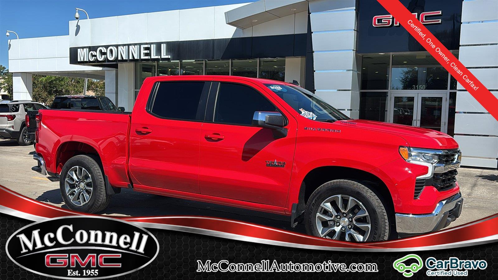 Red Hot 2026 Chevrolet Silverado 1500 Pickup Truck 4X2 8-Speed Automatic