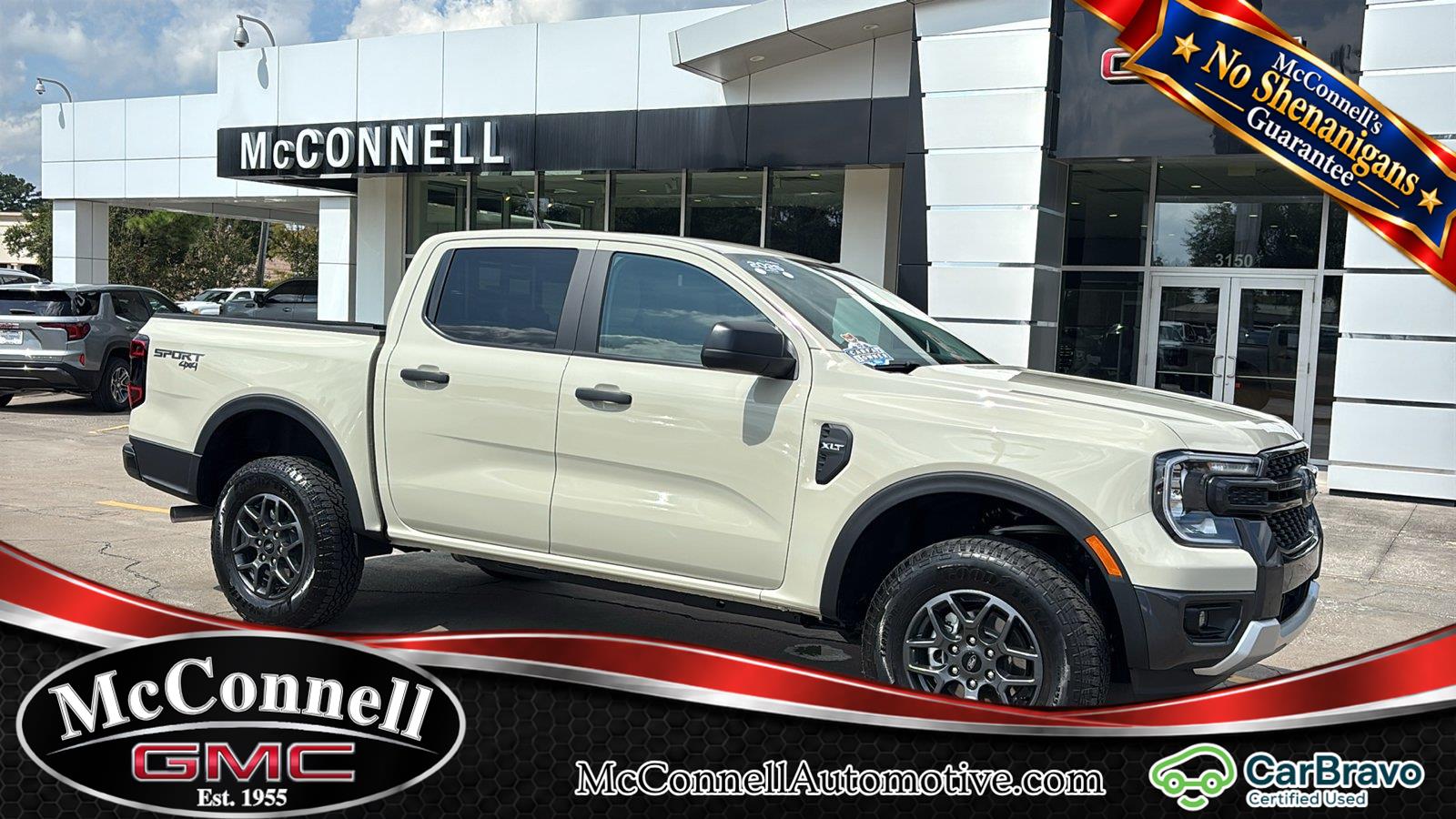Desert Sand 2025 Ford Ranger Pickup Truck Four-Wheel Drive Automatic