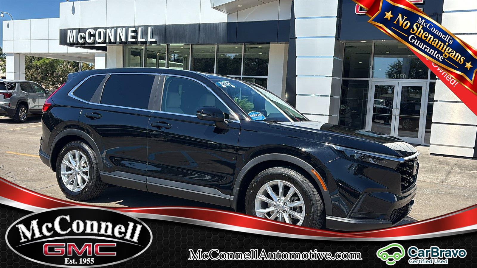 Crystal Black Pearl 2024 Honda CR-V SUV / Crossover Front-Wheel Drive Continuously Variable Transmission