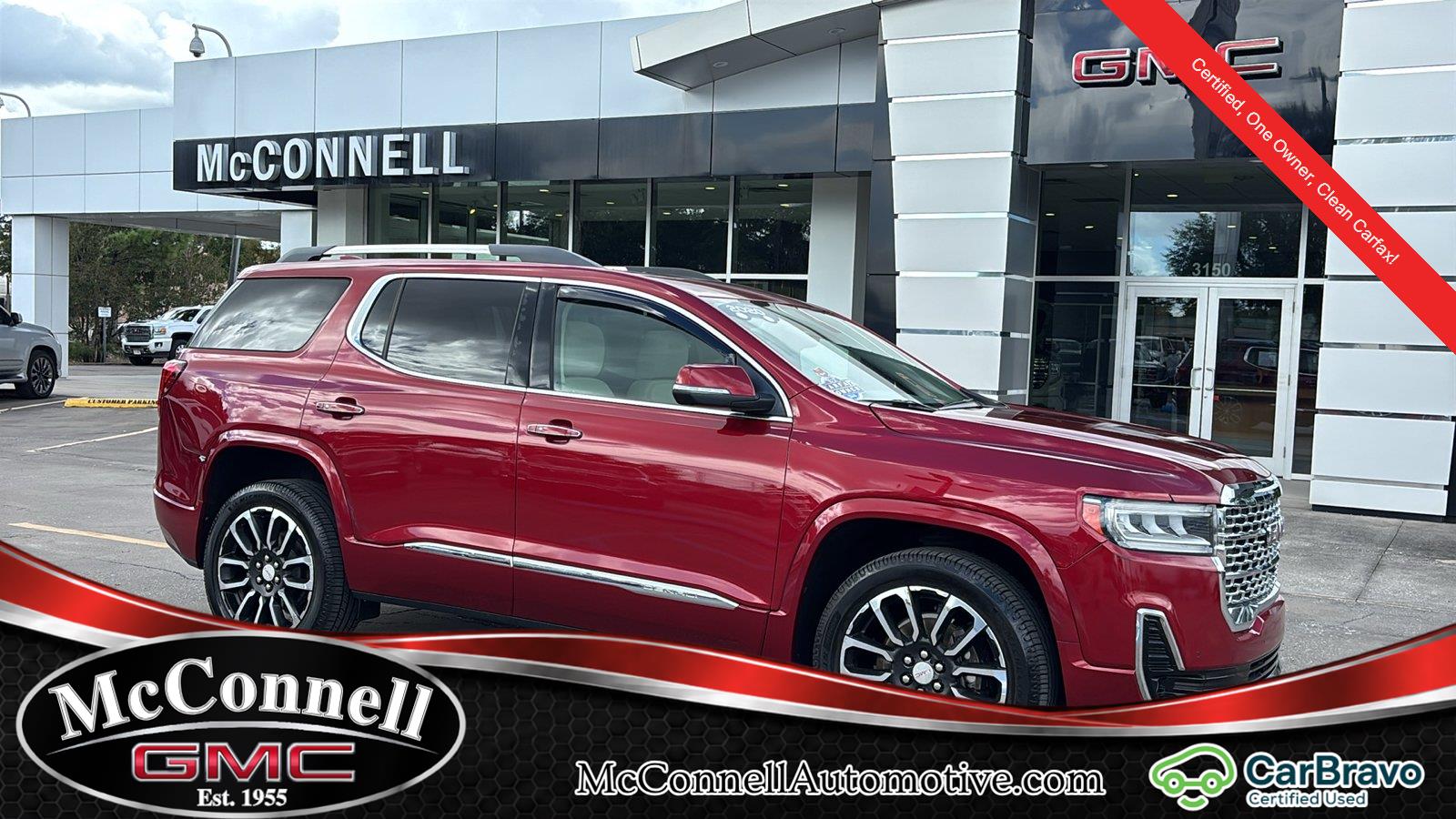 Red Quartz Tintcoat 2020 GMC Acadia SUV / Crossover Front-Wheel Drive 9-Speed Automatic