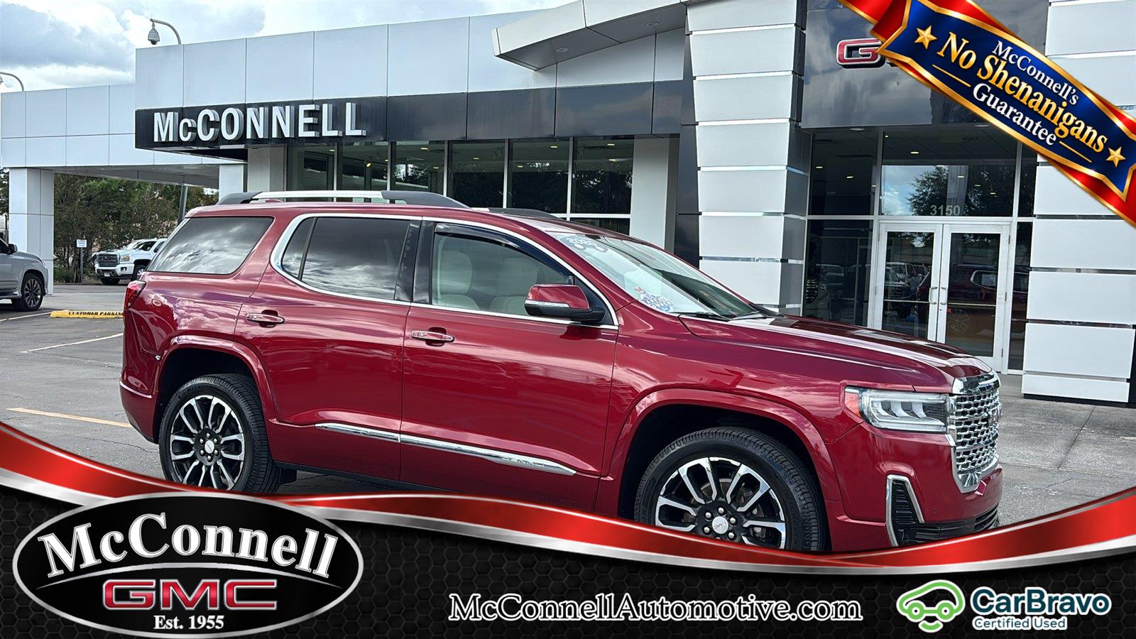 Red Quartz Tintcoat 2020 GMC Acadia SUV / Crossover Front-Wheel Drive 9-Speed Automatic