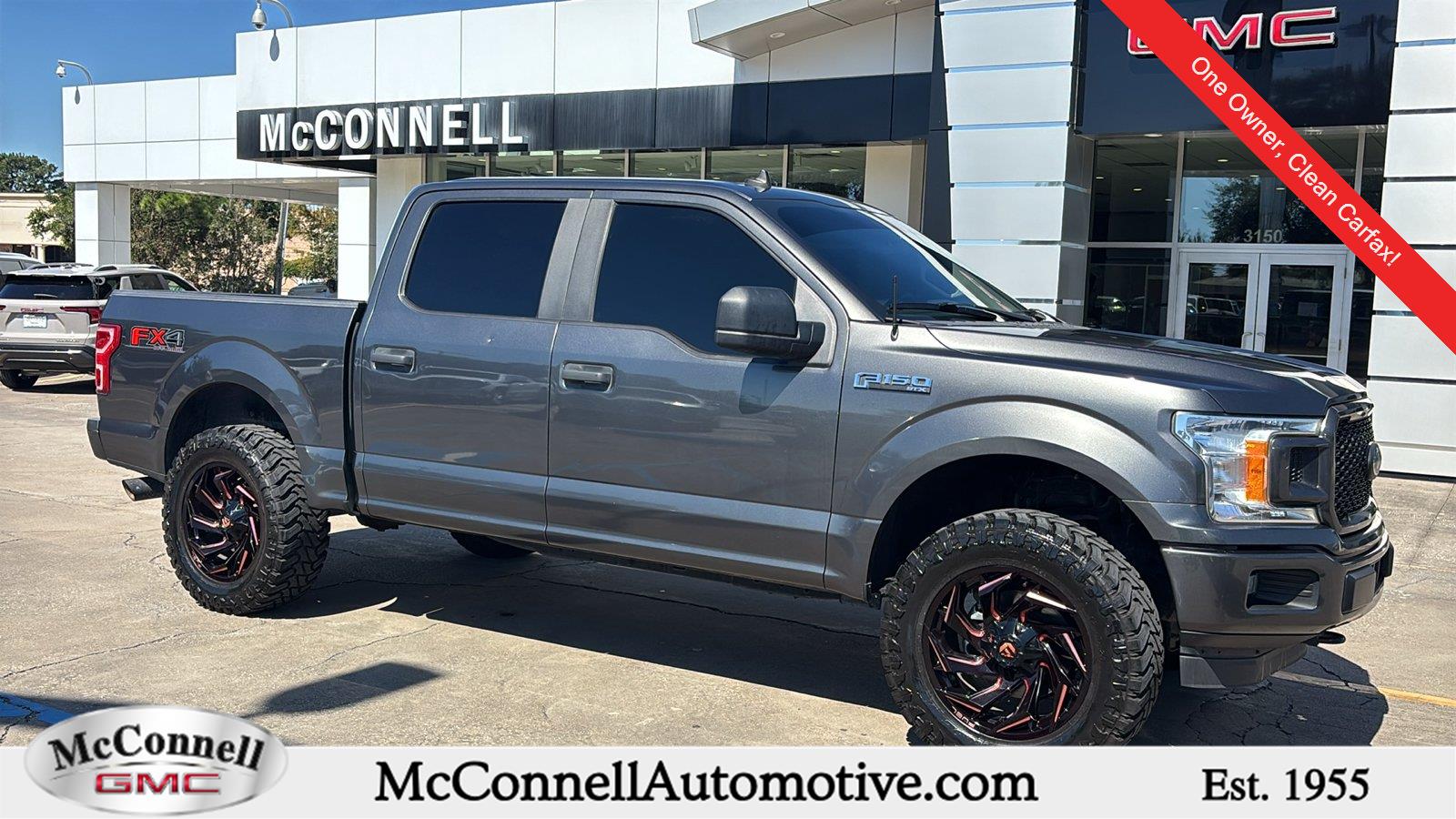 Gray (Magnetic Metallic) 2020 Ford F-150 Pickup Truck Four-Wheel Drive 6-Speed Automatic