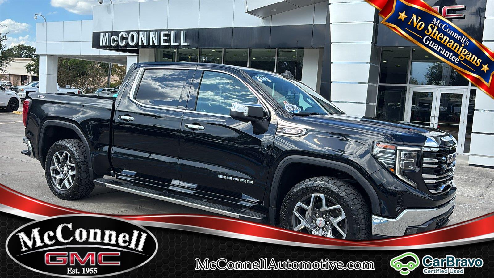 Onyx Black 2023 GMC Sierra 1500 Pickup Truck Four-Wheel Drive Automatic