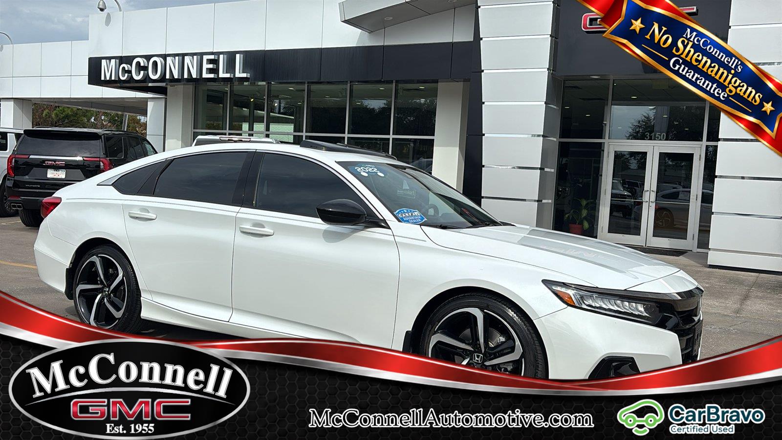 Platinum White Pearl 2022 Honda Accord Sedan Front-Wheel Drive Automatic