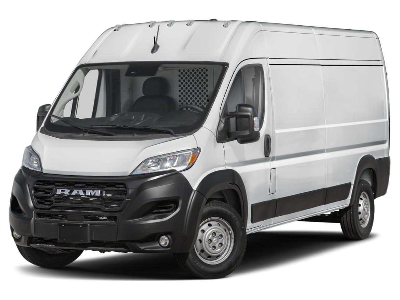 Bright White Clearcoat 2024 RAM ProMaster Van Front-Wheel Drive 9-Speed Automatic
