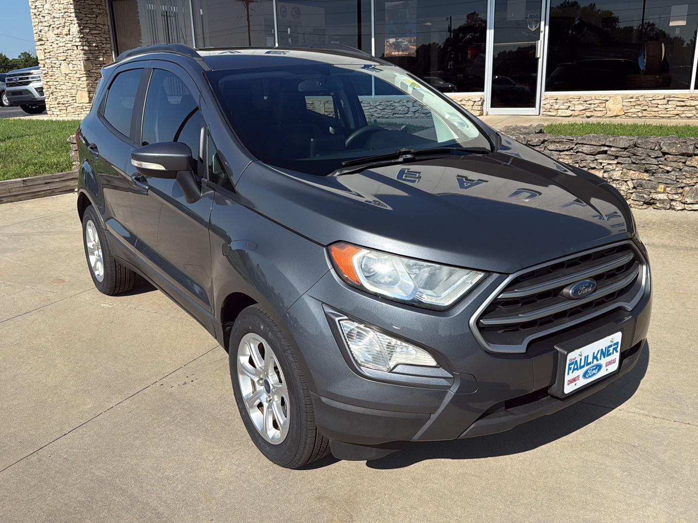Silver (Smoke Metallic) 2021 Ford EcoSport SUV / Crossover Front-Wheel Drive 6-Speed Automatic