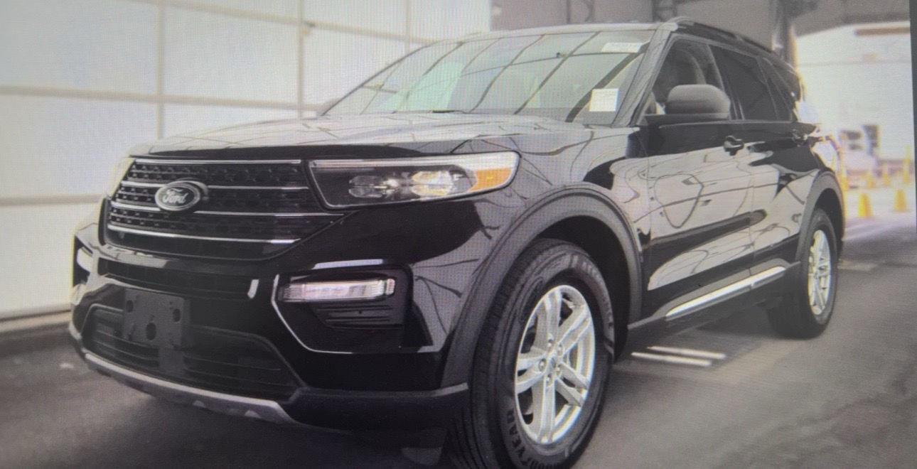 Agate Black Metallic 2023 Ford Explorer SUV / Crossover All-Wheel Drive 10-Speed Automatic