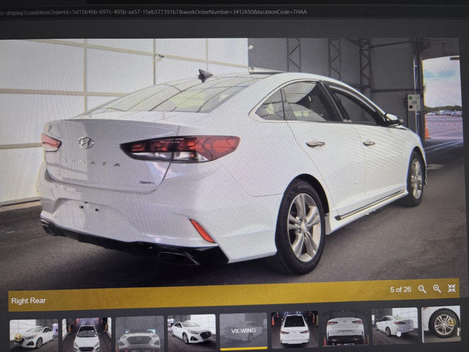 Quartz White Pearl 2018 Hyundai Sonata Sedan Front-Wheel Drive 6-Speed Automatic