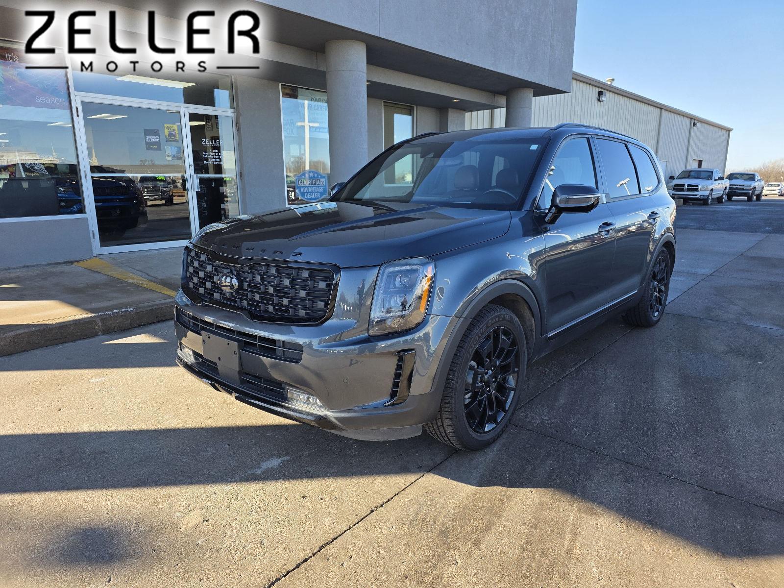 Gravity Gray 2021 Kia Telluride SX AWD SUV / Crossover All-Wheel Drive Automatic