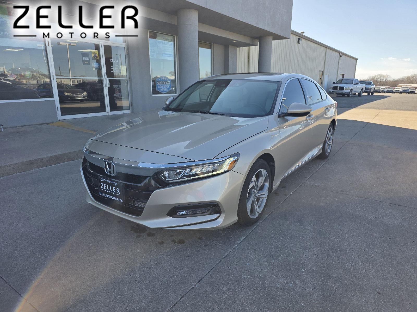 Champagne Frost Pearl 2020 Honda Accord 2.0T EX-L FWD Sedan Front-Wheel Drive Automatic