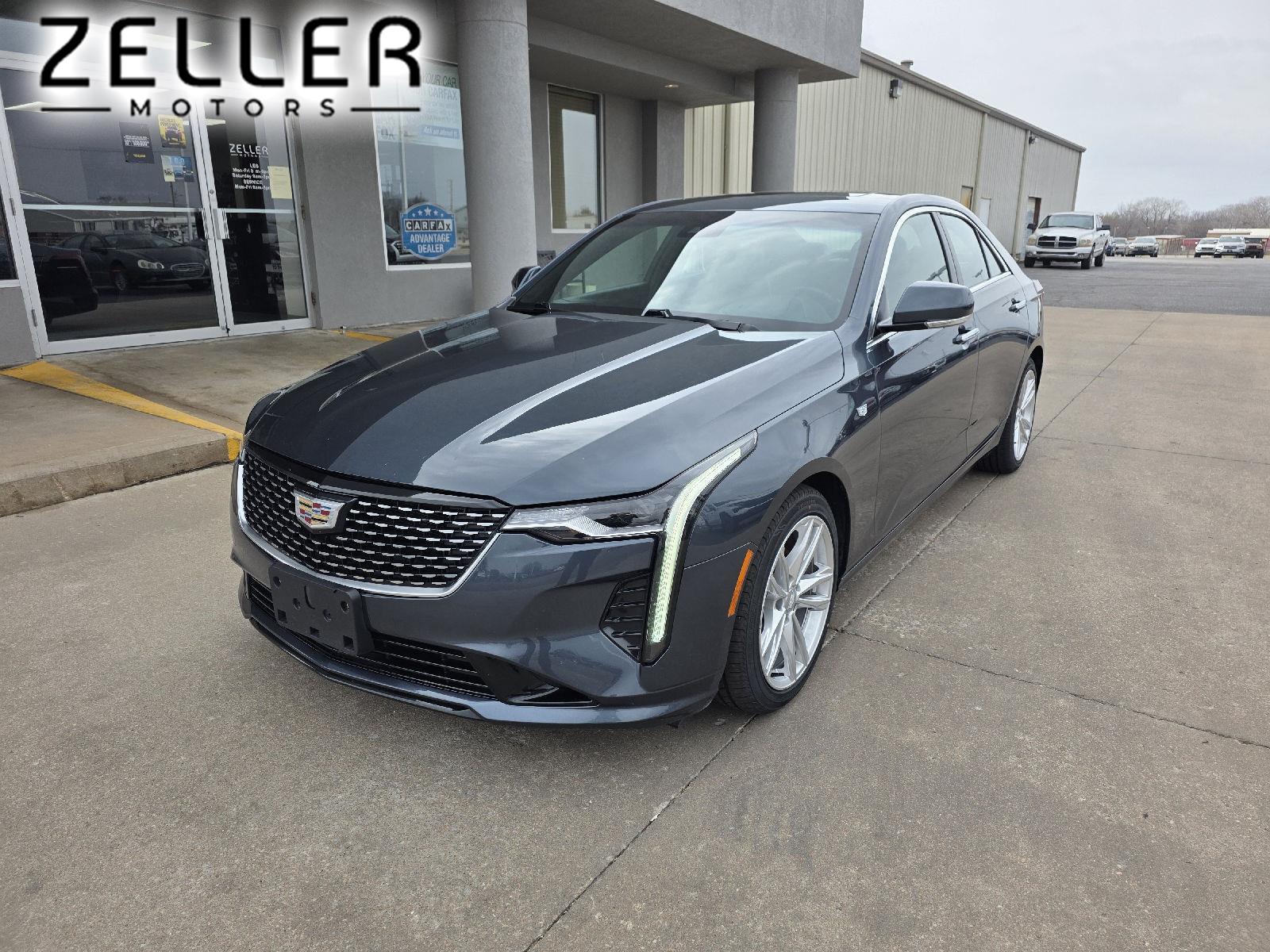 Shadow Metallic 2021 Cadillac CT4 Luxury RWD Sedan Rear-Wheel Drive 8-Speed Automatic