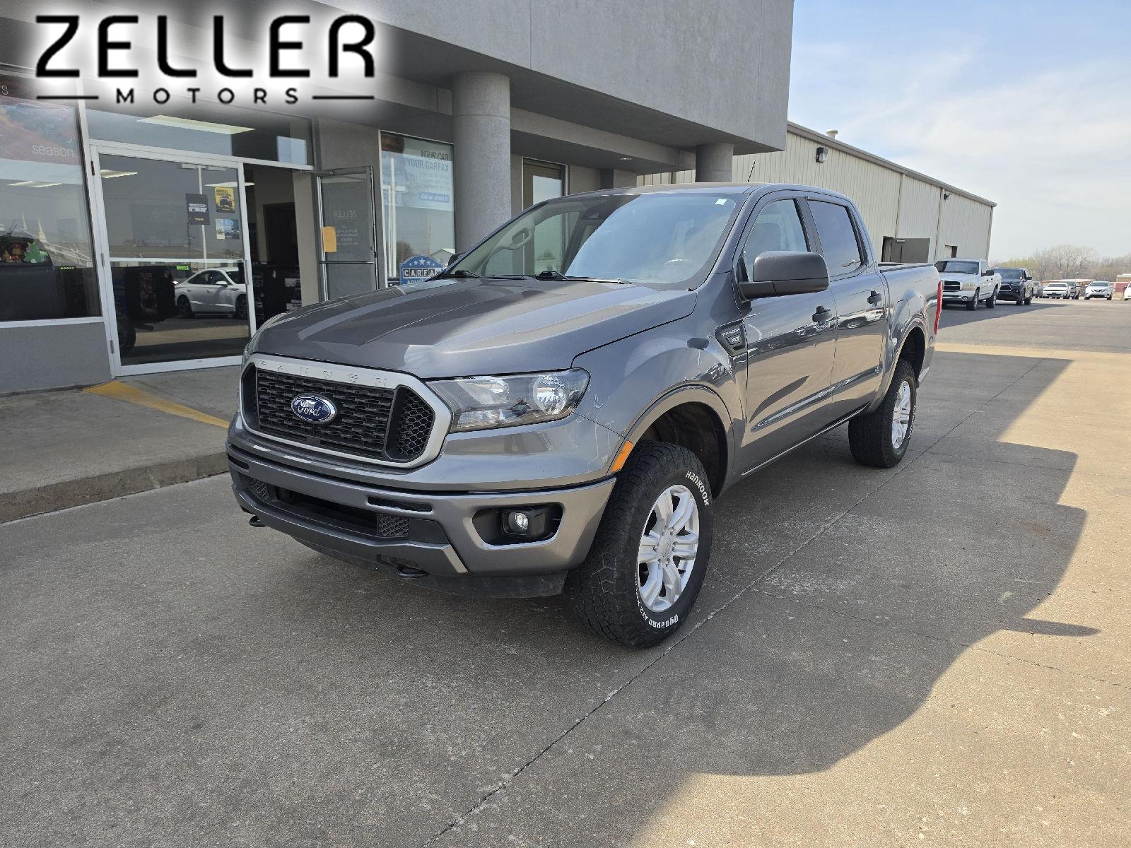 Carbonized Gray Metallic 2023 Ford Ranger XLT SuperCrew 4WD Pickup Truck Four-Wheel Drive Automatic
