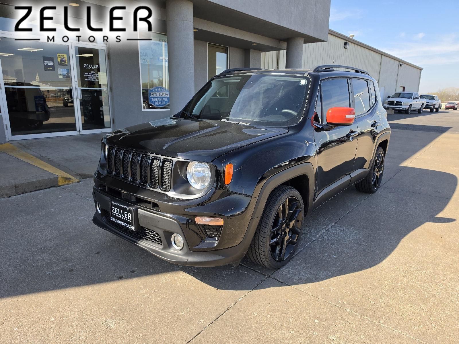 Black Clearcoat 2020 Jeep Renegade Orange Edition FWD SUV / Crossover Front-Wheel Drive 9-Speed Automatic