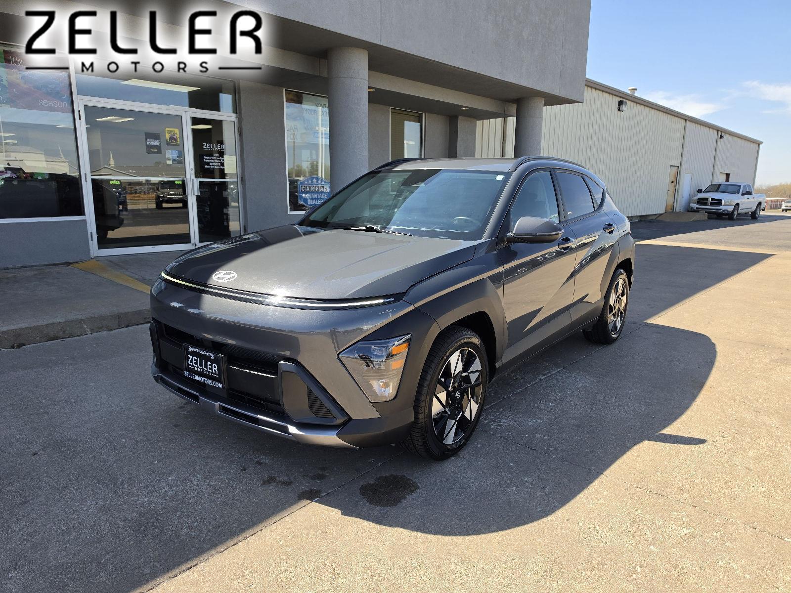 Ecotronic Gray Pearl 2024 Hyundai Kona SEL FWD SUV / Crossover Front-Wheel Drive Continuously Variable Transmission