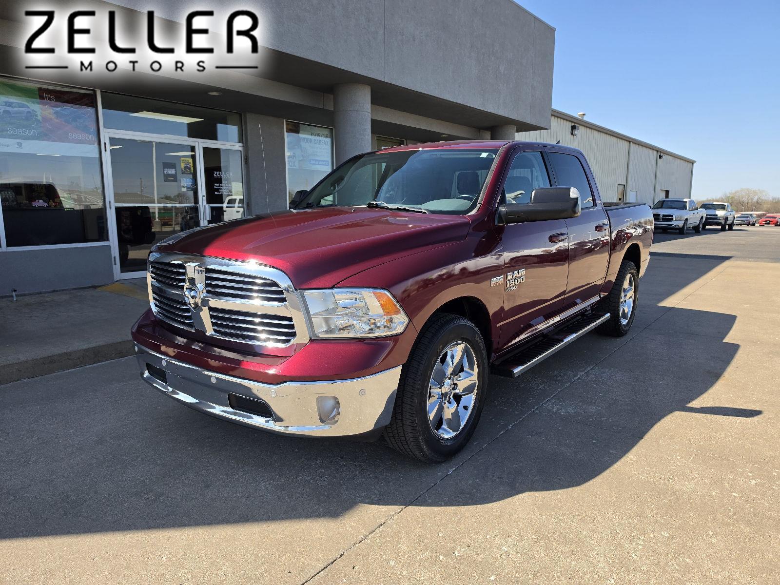 Delmonico Red Pearlcoat 2019 RAM 1500 Classic Lone Star Crew Cab 4WD Pickup Truck Four-Wheel Drive 8-Speed Automatic