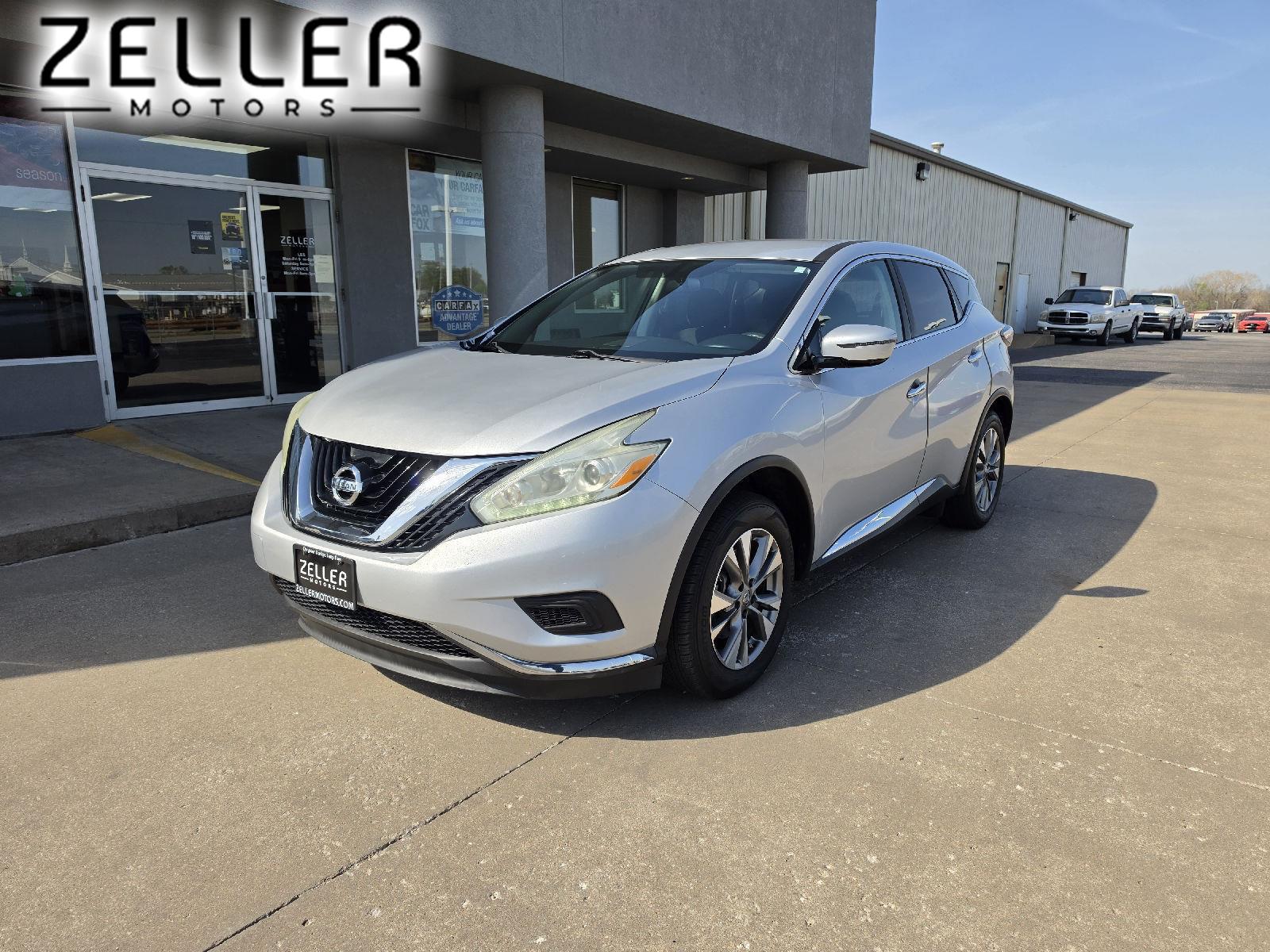 Brilliant Silver Metallic 2016 Nissan Murano Platinum SUV / Crossover Front-Wheel Drive Continuously Variable Transmission