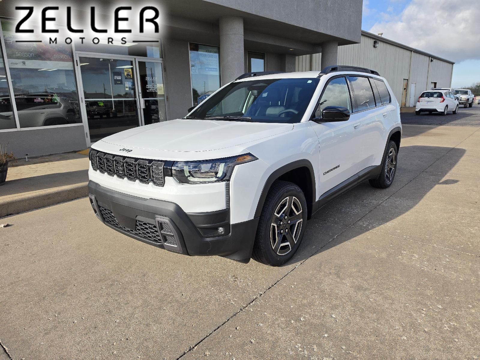 Bright White Clearcoat 2026 Jeep Cherokee Limited 4WD SUV / Crossover Four-Wheel Drive Automatic