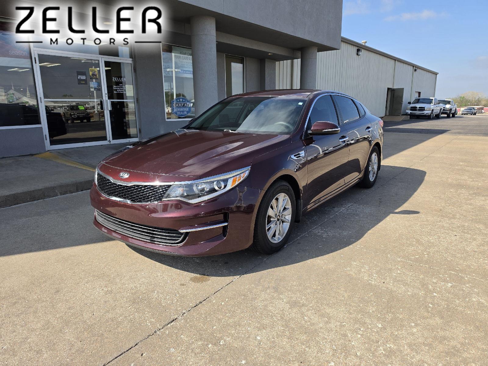 Red (Sangria) 2016 Kia Optima LX Sedan Front-Wheel Drive Automatic