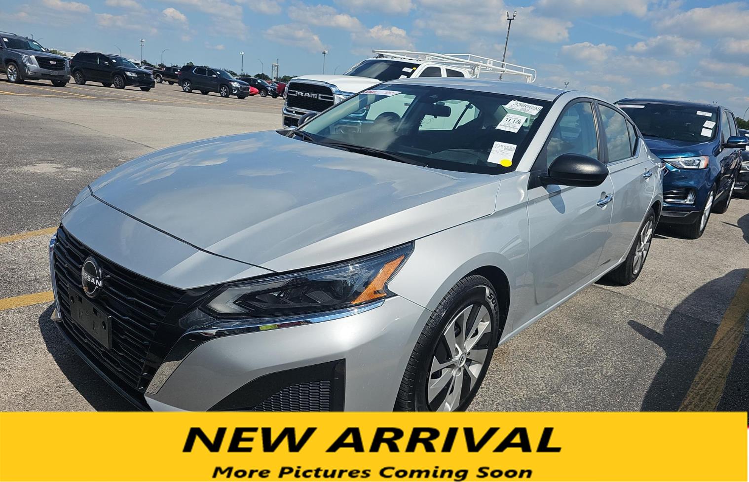 Brilliant Silver Metallic 2024 Nissan Altima 2.5 S FWD Sedan Front-Wheel Drive Continuously Variable Transmission