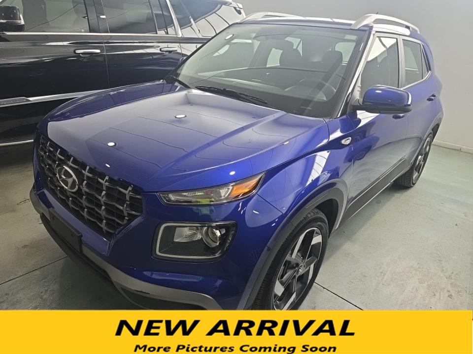Intense Blue 2025 Hyundai Venue SEL FWD SUV / Crossover Front-Wheel Drive Continuously Variable Transmission