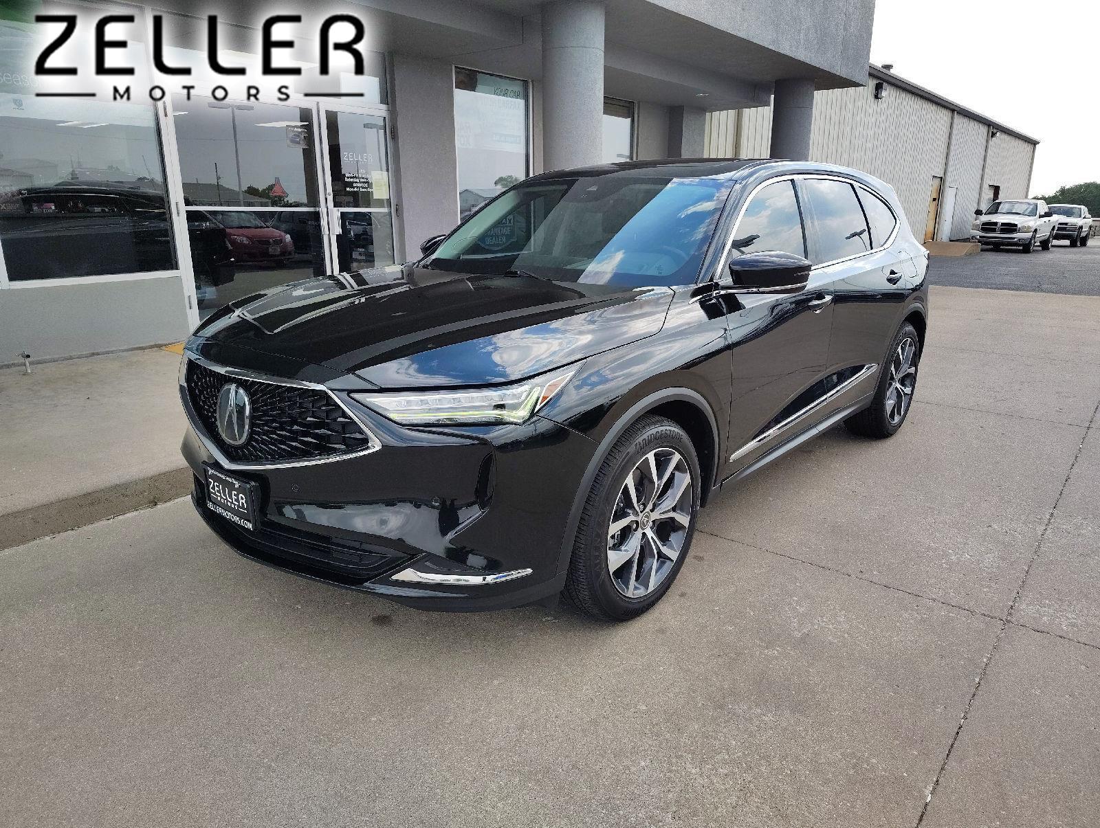 Platinum White Pearl 2022 Acura MDX FWD with Technology Package SUV / Crossover Front-Wheel Drive Automatic