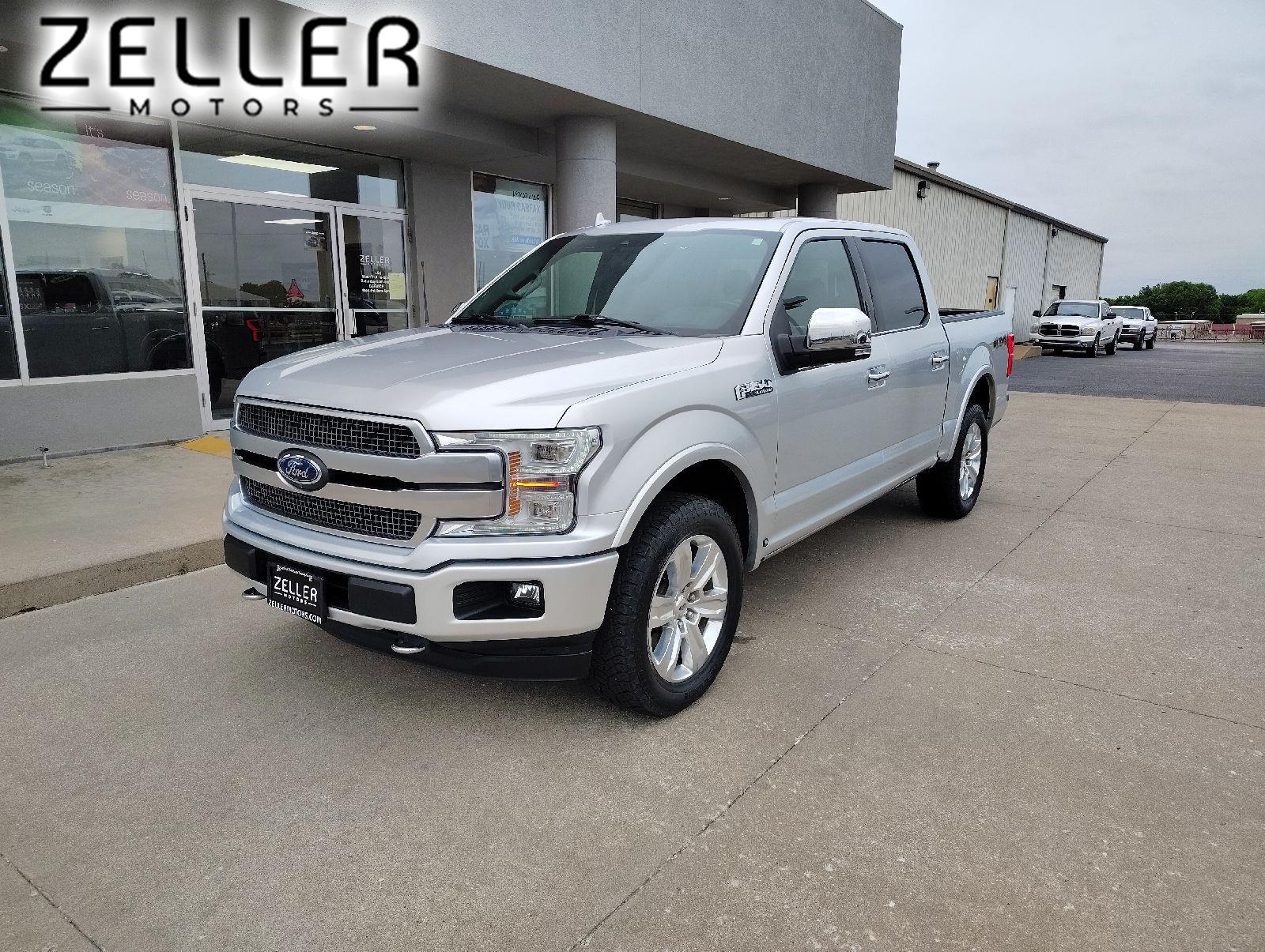 2019 Ford F-150 Platinum SuperCrew 4WD Pickup Truck Four-Wheel Drive Automatic
