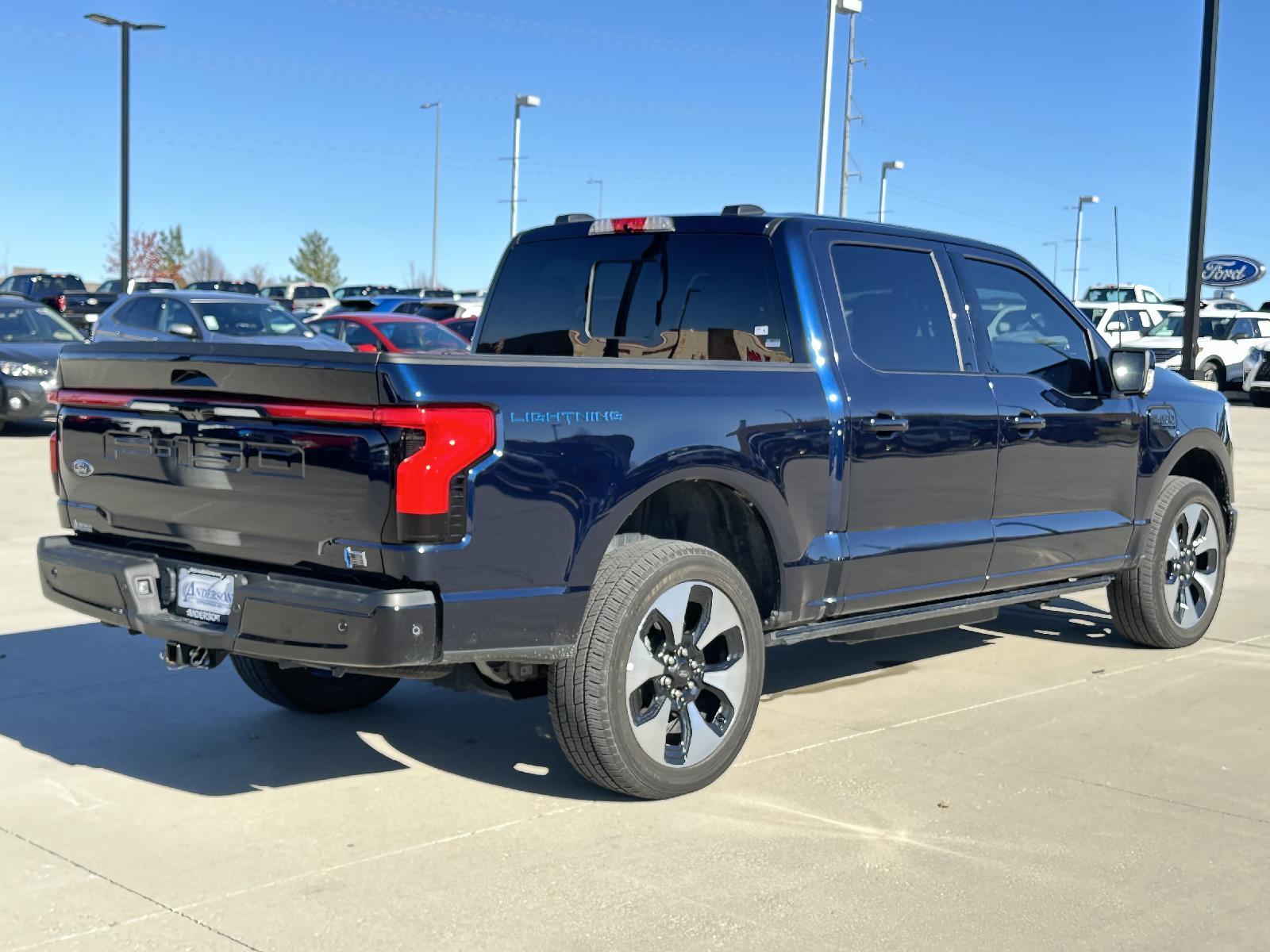 Used 2023 Ford F-150 Lightning Platinum Crew Cab Truck for sale in Lincoln NE