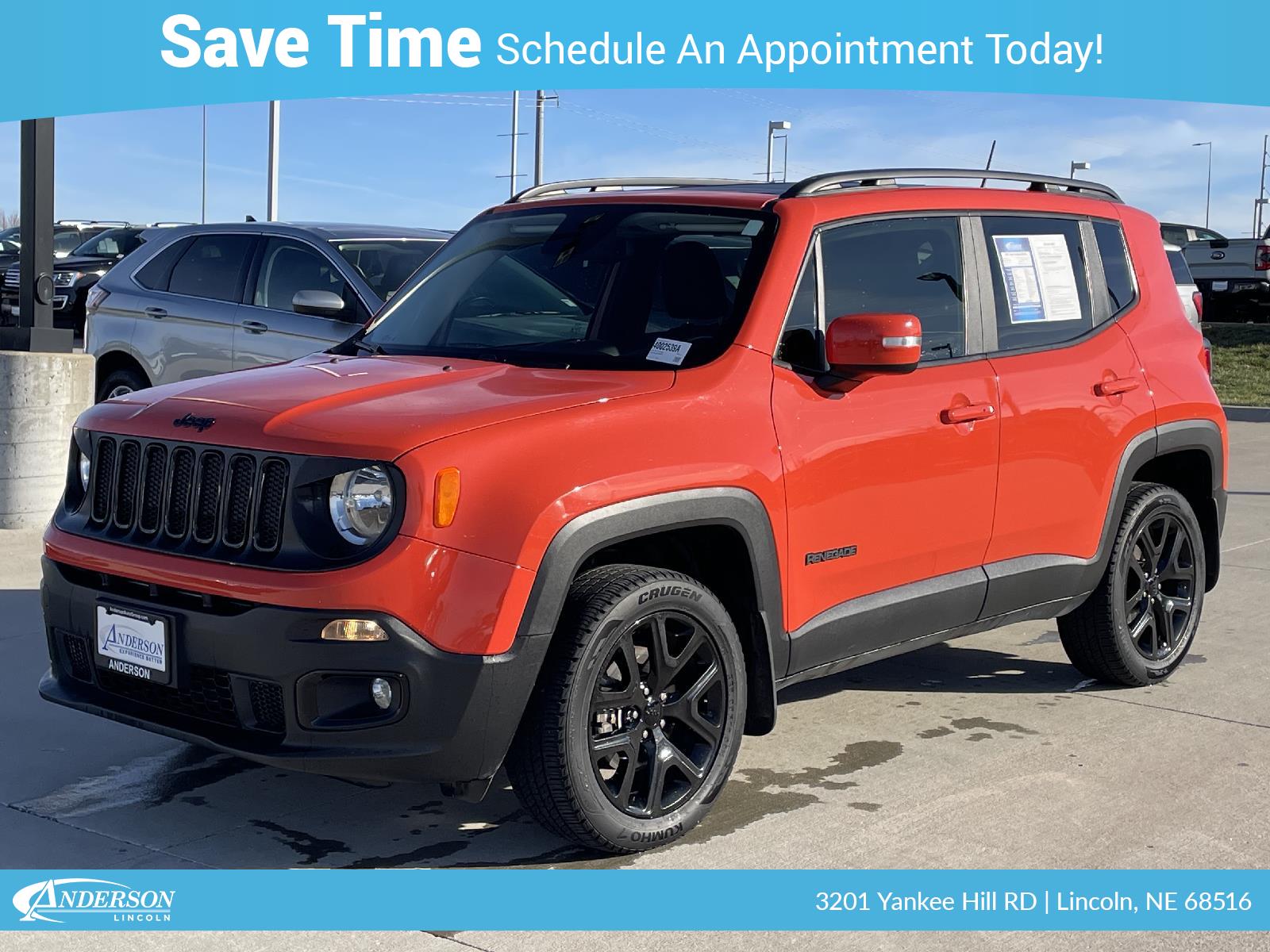 Used 2017 Jeep Renegade Altitude Stock: 4002539A