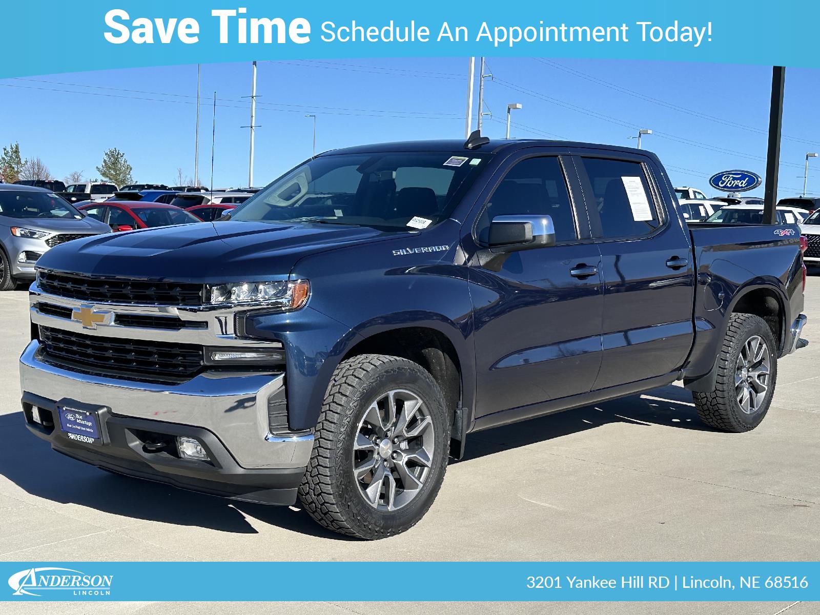 Used 2020 Chevrolet Silverado 1500 LT Crew Cab Truck for sale in Lincoln NE