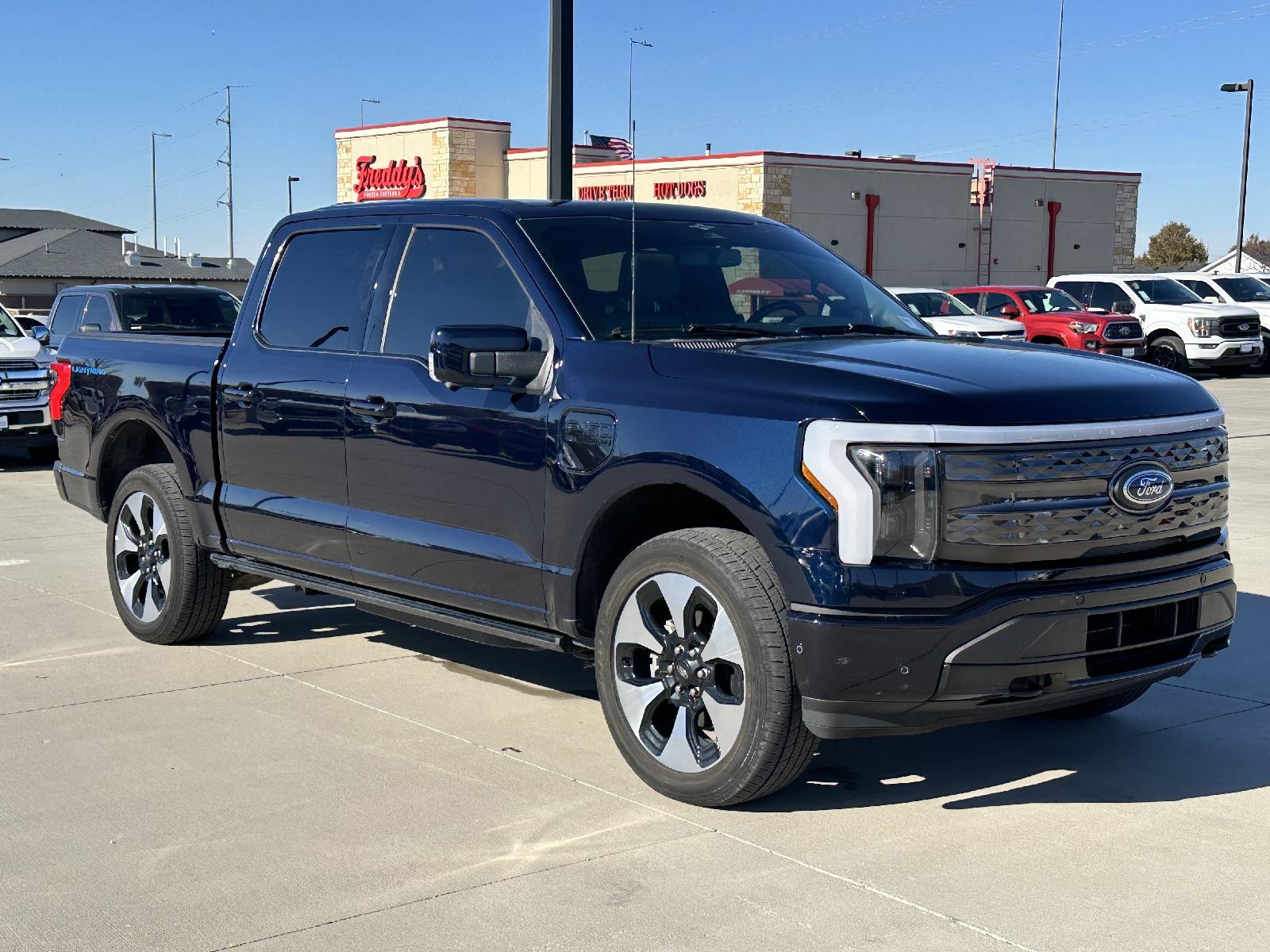 Used 2023 Ford F-150 Lightning Platinum Crew Cab Truck for sale in Lincoln NE