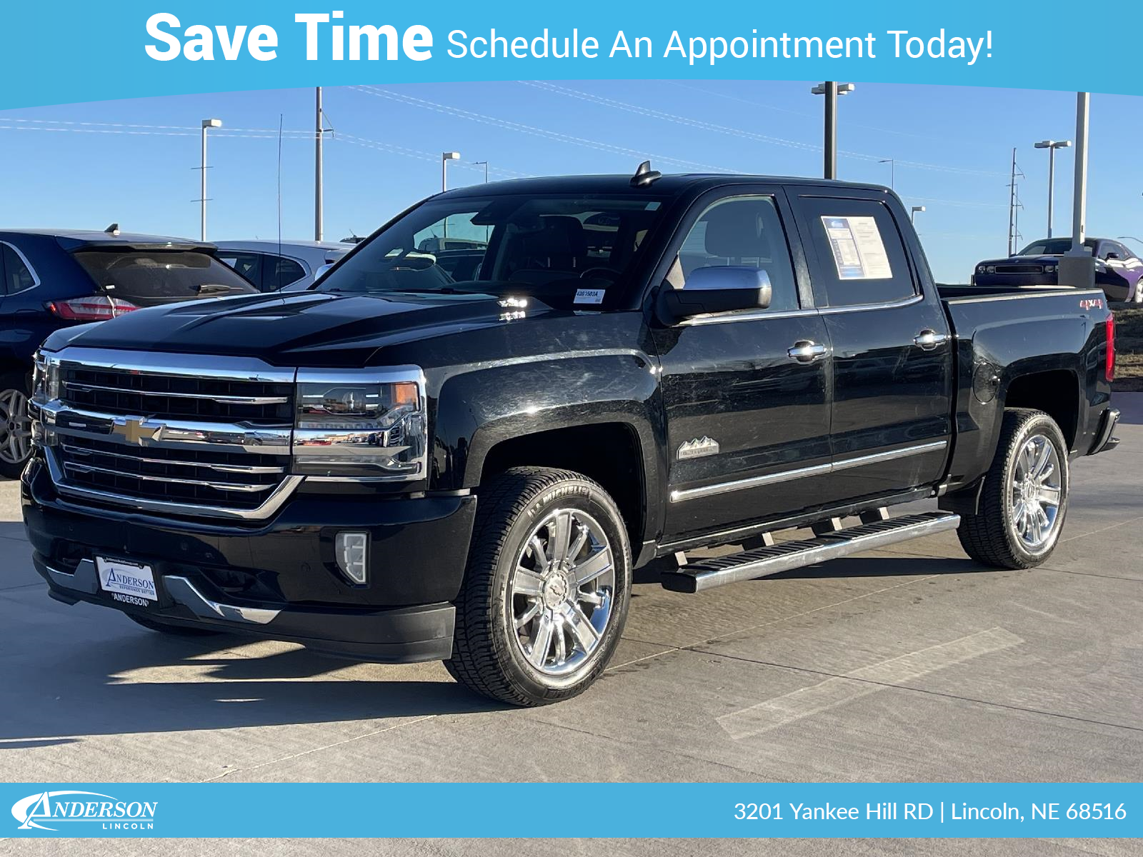 Used 2018 Chevrolet Silverado 1500 High Country Crew Cab Truck for sale in Lincoln NE