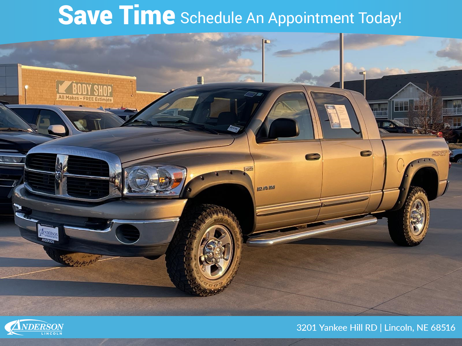 Used 2008 Dodge Ram 1500 SLT Crew Cab Truck for sale in Lincoln NE