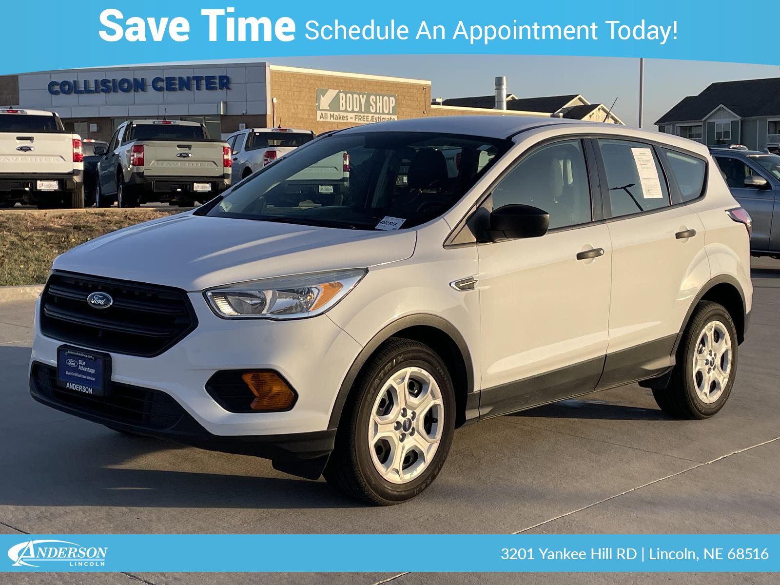 Used 2017 Ford Escape S Stock: 4002701A