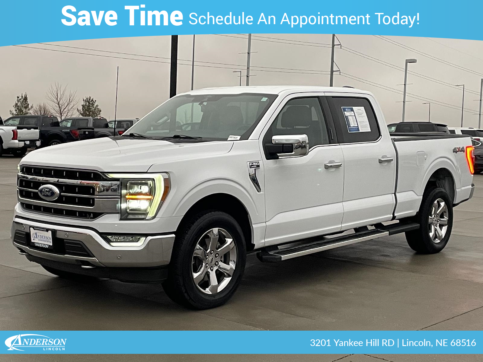 Used 2022 Ford F-150 Lariat Crew Cab Truck for sale in Lincoln NE