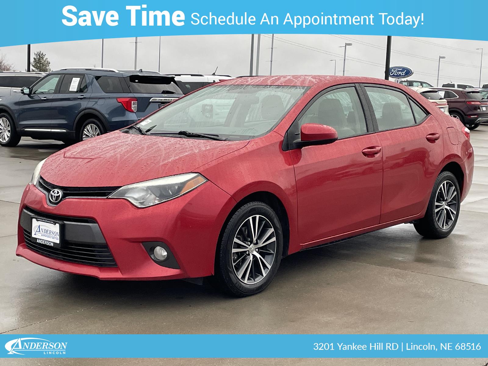 Used 2016 Toyota Corolla LE Plus Stock: 4002844A