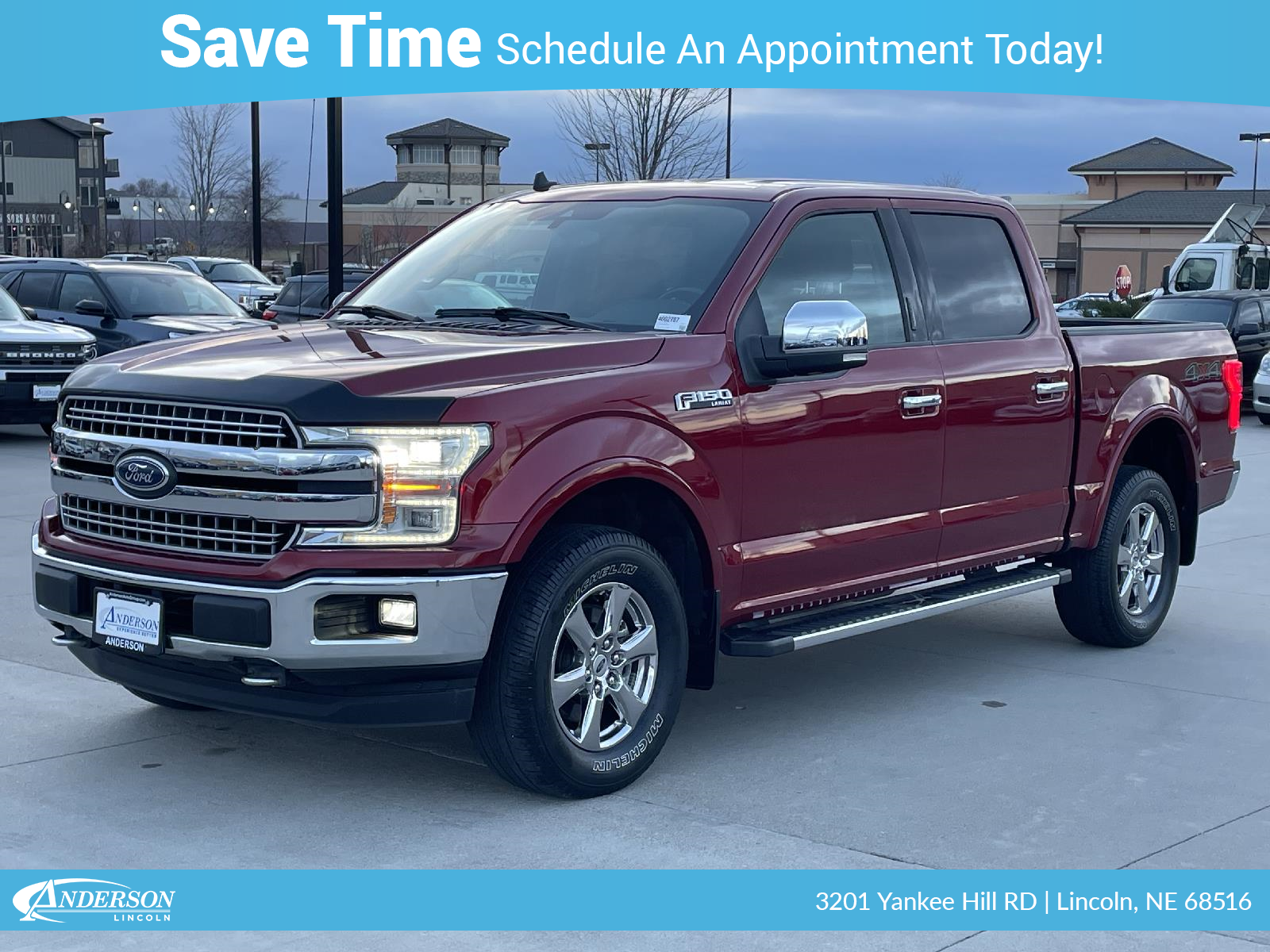 Used 2019 Ford F-150 Lariat Crew Cab Truck for sale in Lincoln NE