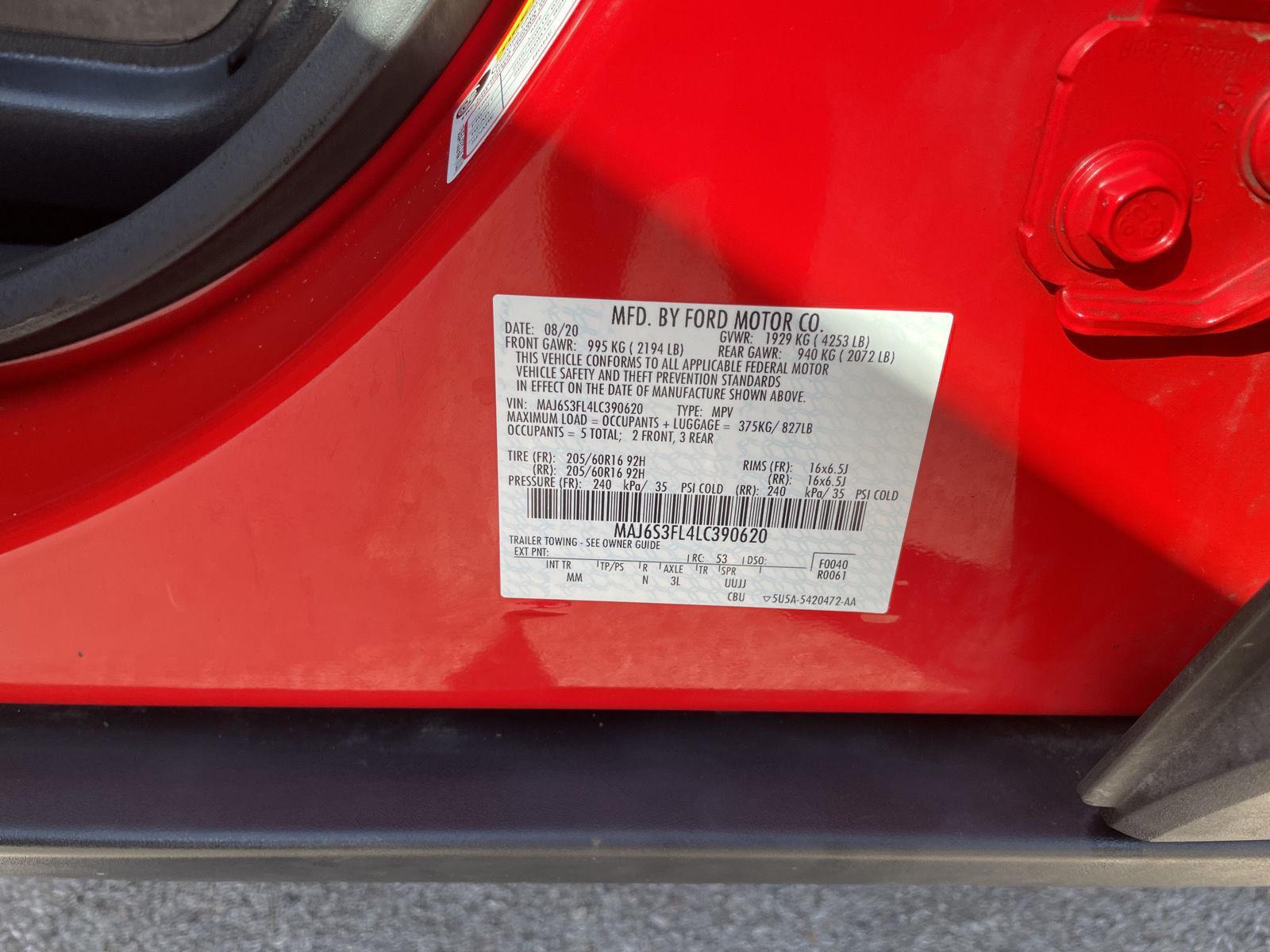 Used 2020 Ford EcoSport S SUV for sale in Lincoln NE
