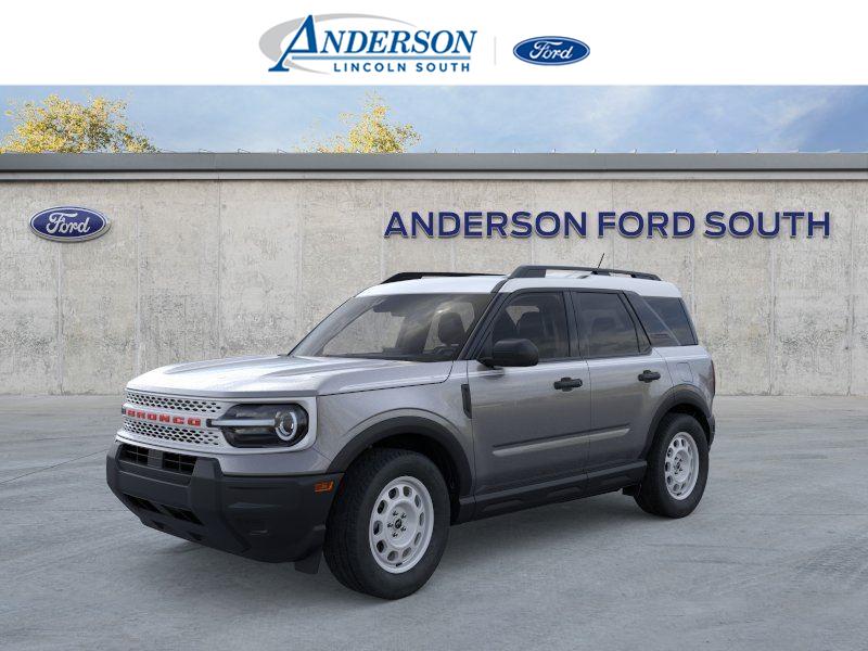 Carbonized Gray 2025 Ford Bronco Sport SUV / Crossover All-Wheel Drive 8-Speed Automatic