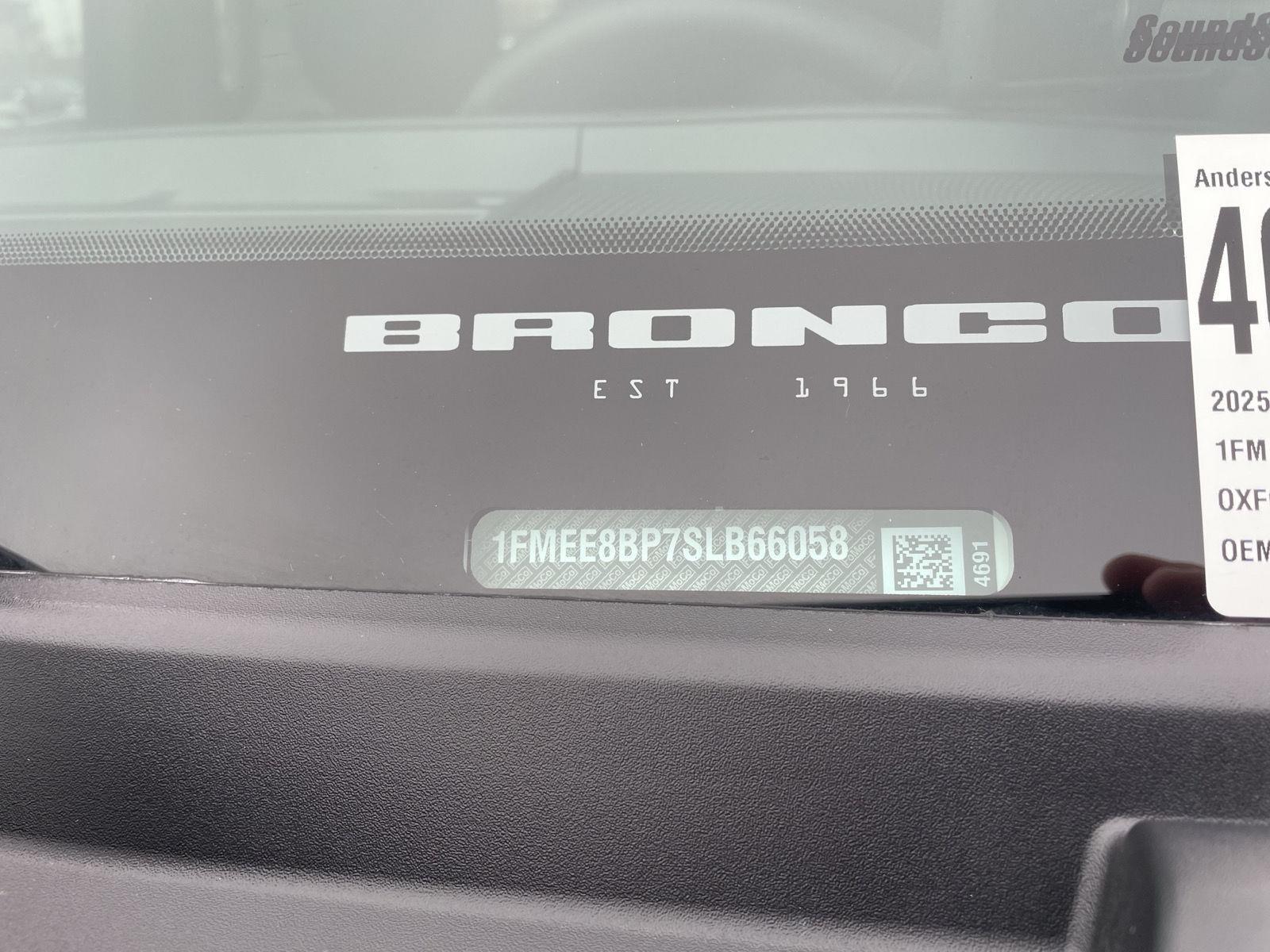New 2025 Ford Bronco for sale in Lincoln NE